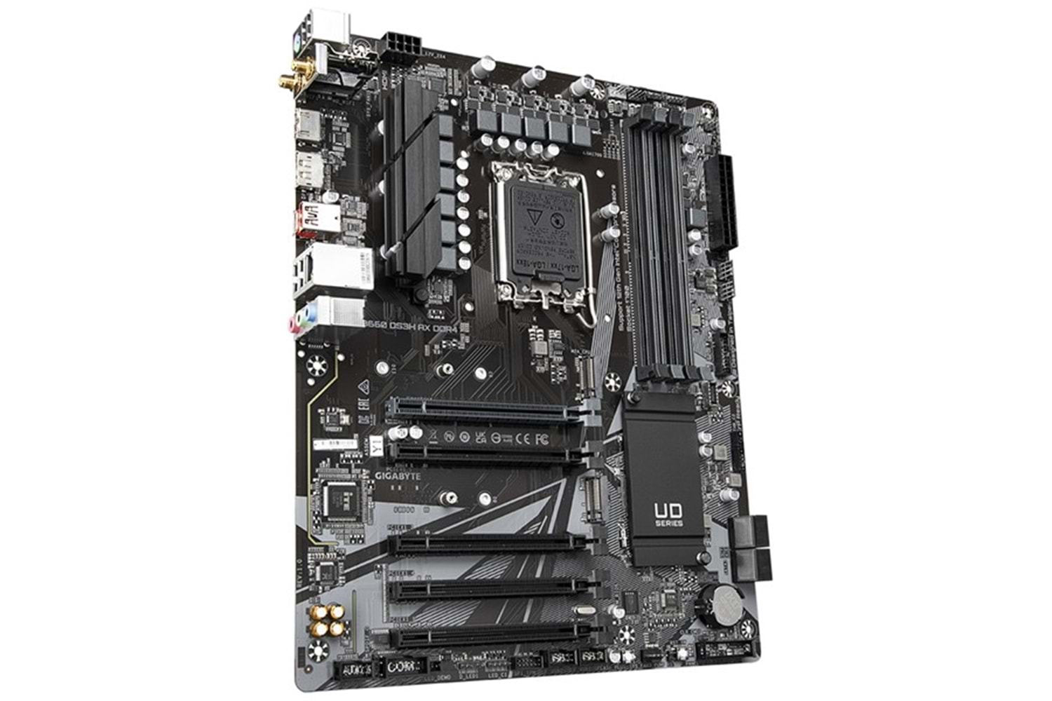 GIGABYTE B660 DS3H AX WIFI-6E DDR4 HDMI DP PCIe 16X v4.0 1700p ATX
