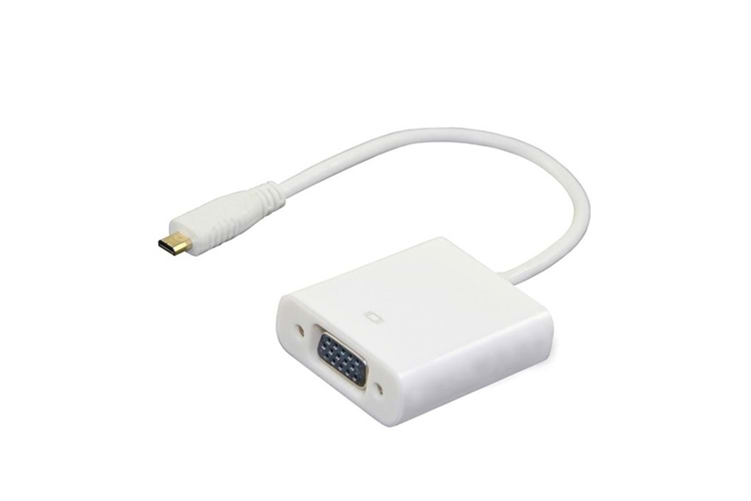 HYTECH HY-MHVS25 mHDMI-VGA Çevirici Adaptör
