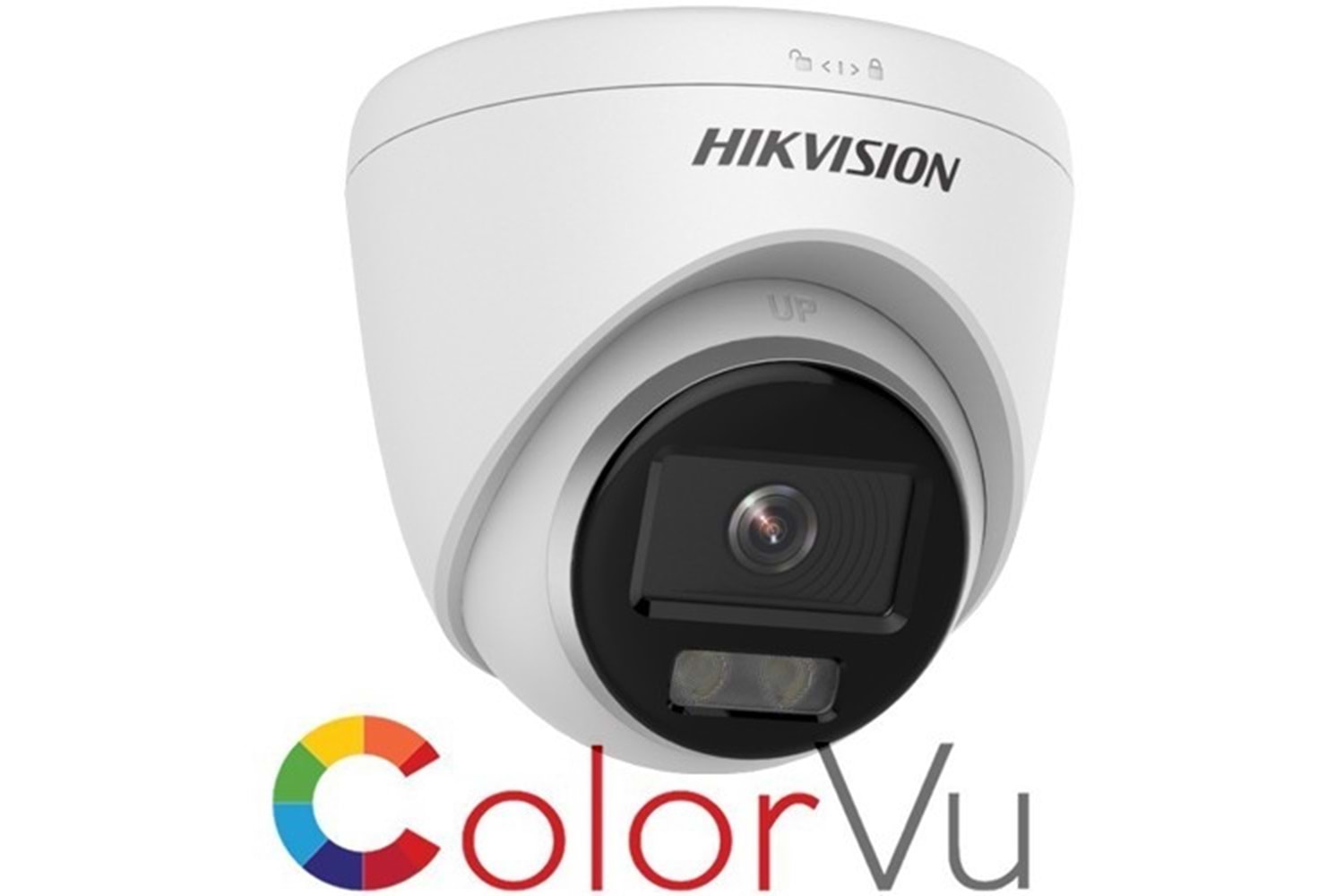 HIKVISION 2MP DOME 2.8MM DS-2CD1327G0-LUF IP Güvenlik Kamerası COLORVU