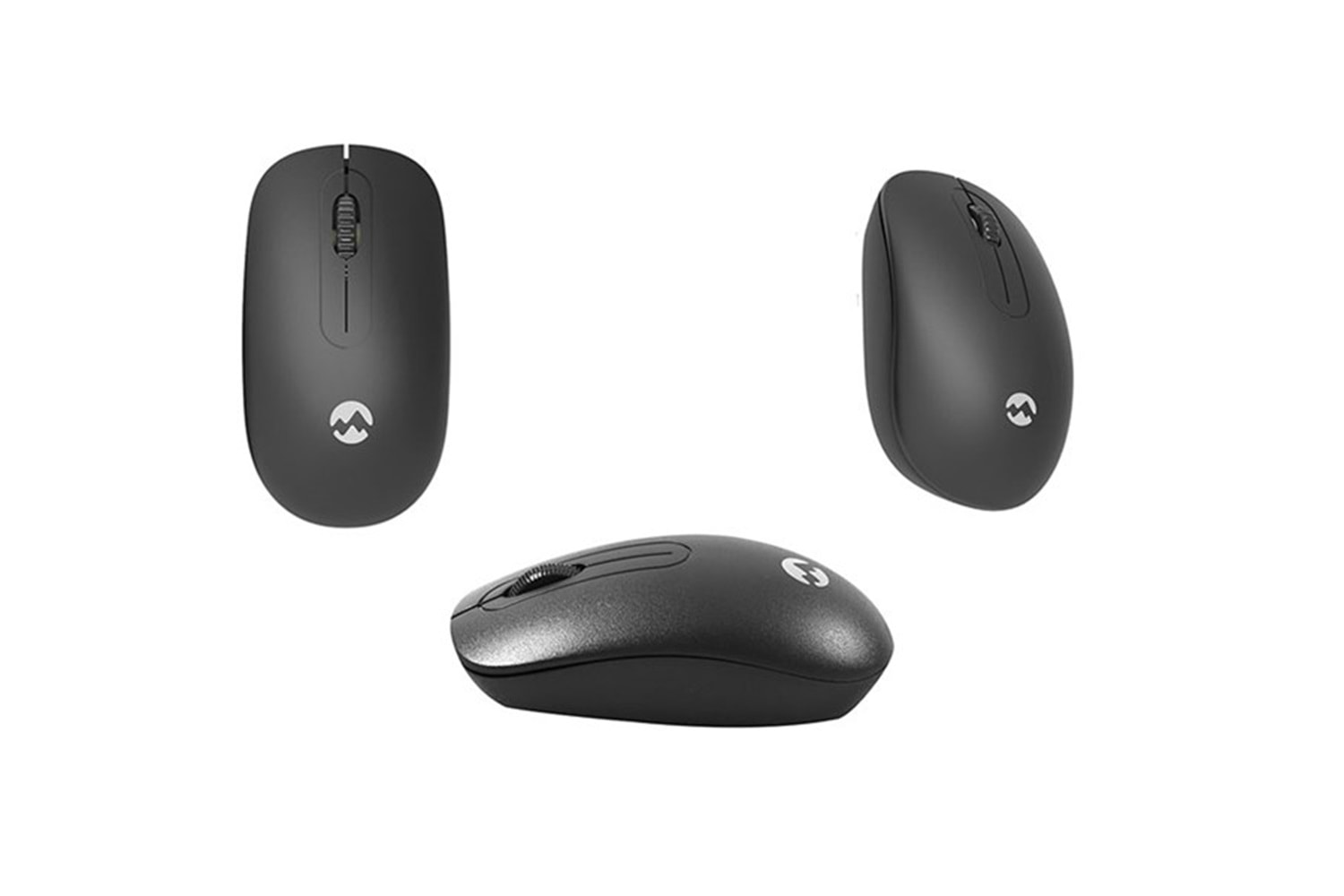 EVEREST Kablosuz Siyah Multimedya Klavye - Mouse Set KM-2510