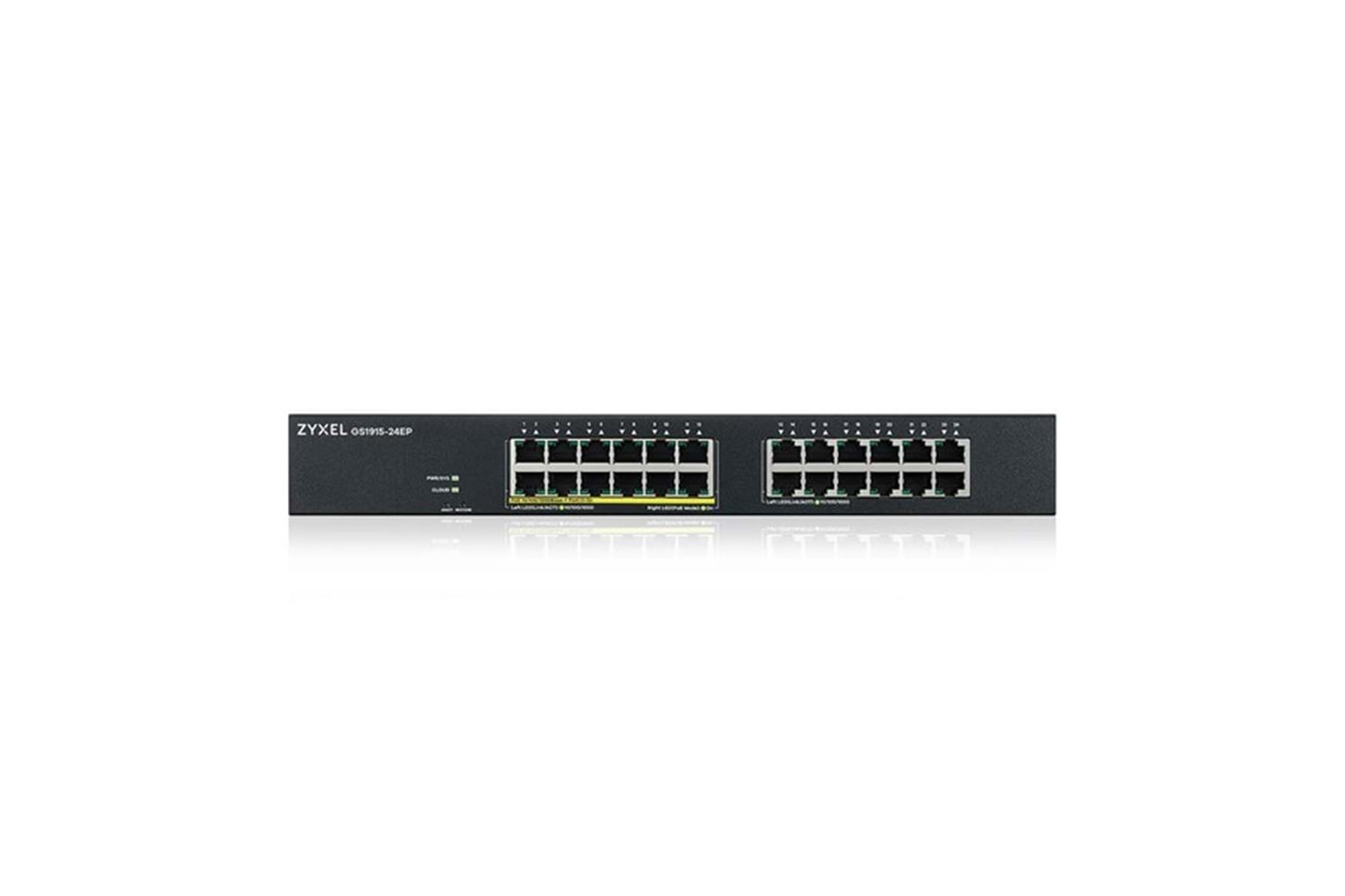 ZyXEL 24port 12port PoE 130W GS1915-24EP GIGABIT Yönetilebilir Switch