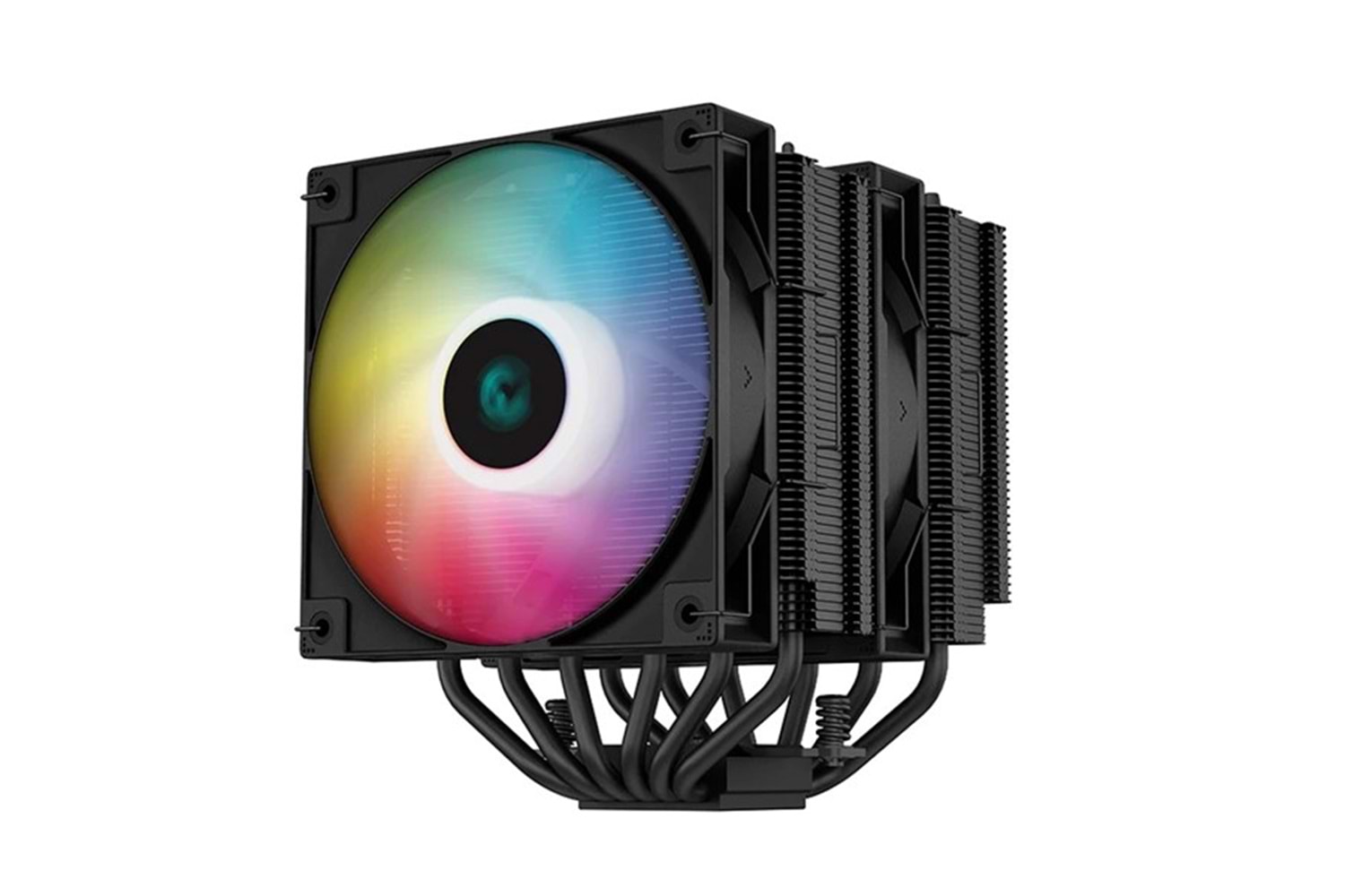 DEEPCOOL 120mm AG620-BK-ARGB RGB Hava Soğutmalı AM5-1700p Dual İşlemci Fanı
