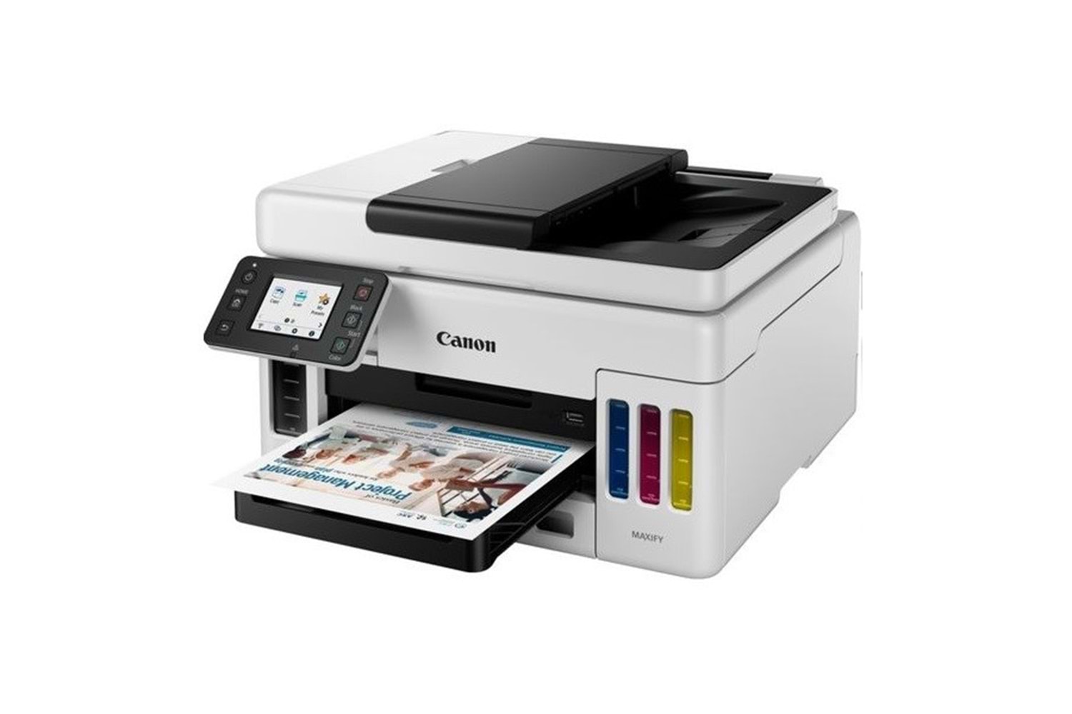 CANON A4 Renkli MAXIFY GX6040 Yazıcı Tarayıcı Fotokopi USB 2.0,Ethernet,Kablosuz Tanklı