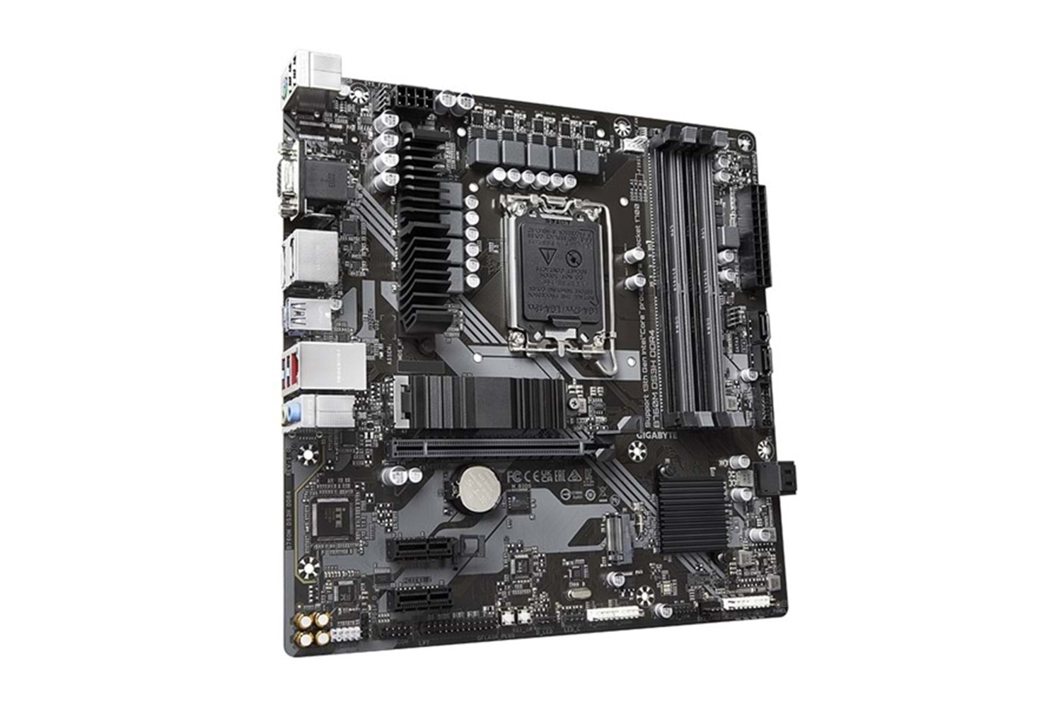 GIGABYTE B760M DS3H DDR4 HDMI TYPE-C DP PCIe 16X v4.0 1700p mATX