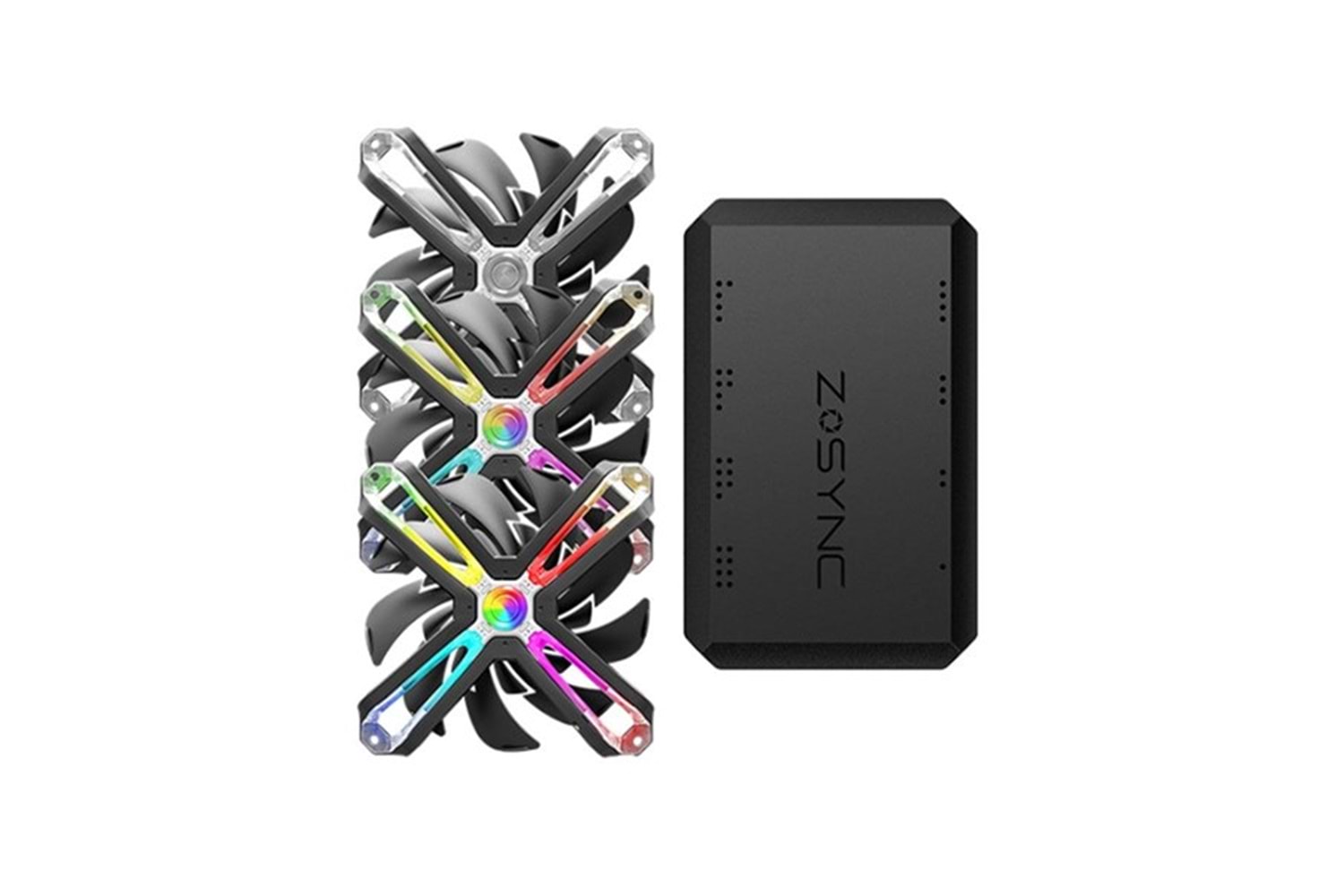ZALMAN ZM-SF120A3 RGB 120mm Kasa Fanı 3-lü paket