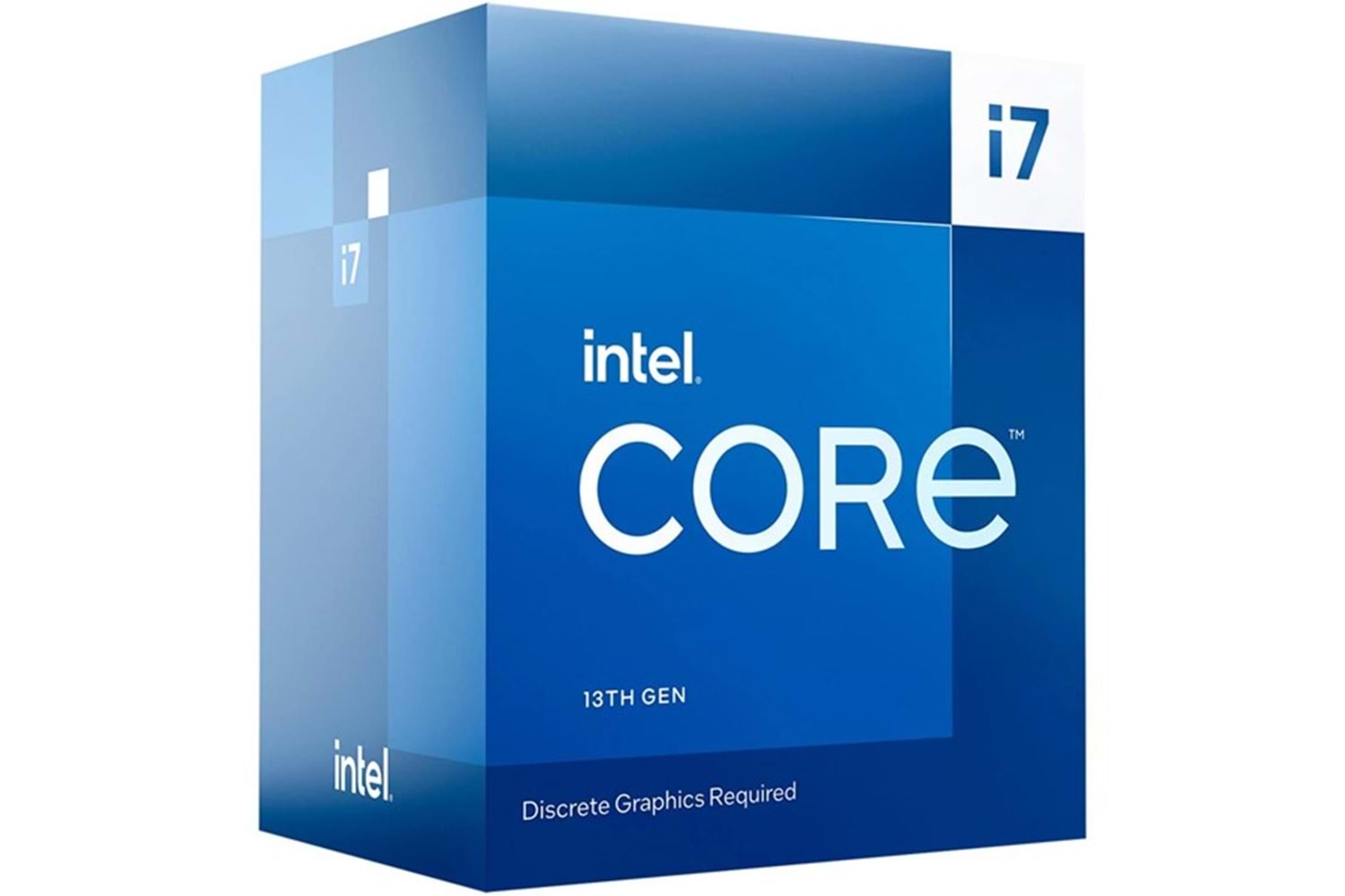 INTEL CORE i7 13700F 54MB 16çekirdekli VGA YOK 1700p 65w Kutulu+Fanlı