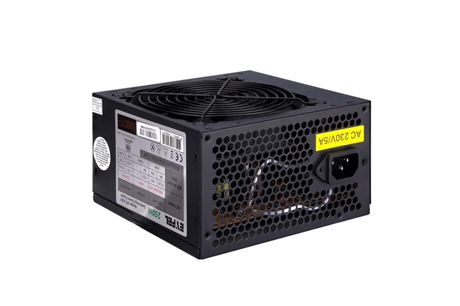 EYFEL 200W EFS-2500 12cm Fanlı Power Supply