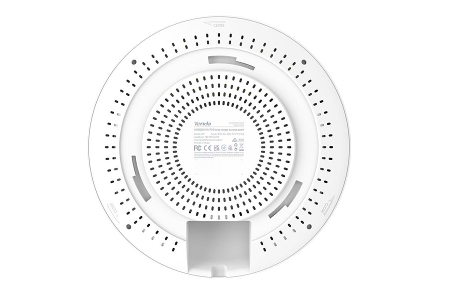 TENDA I29 AX3000 Dual Band Kurumsal Access Point 360 ° 500 metreye kadar