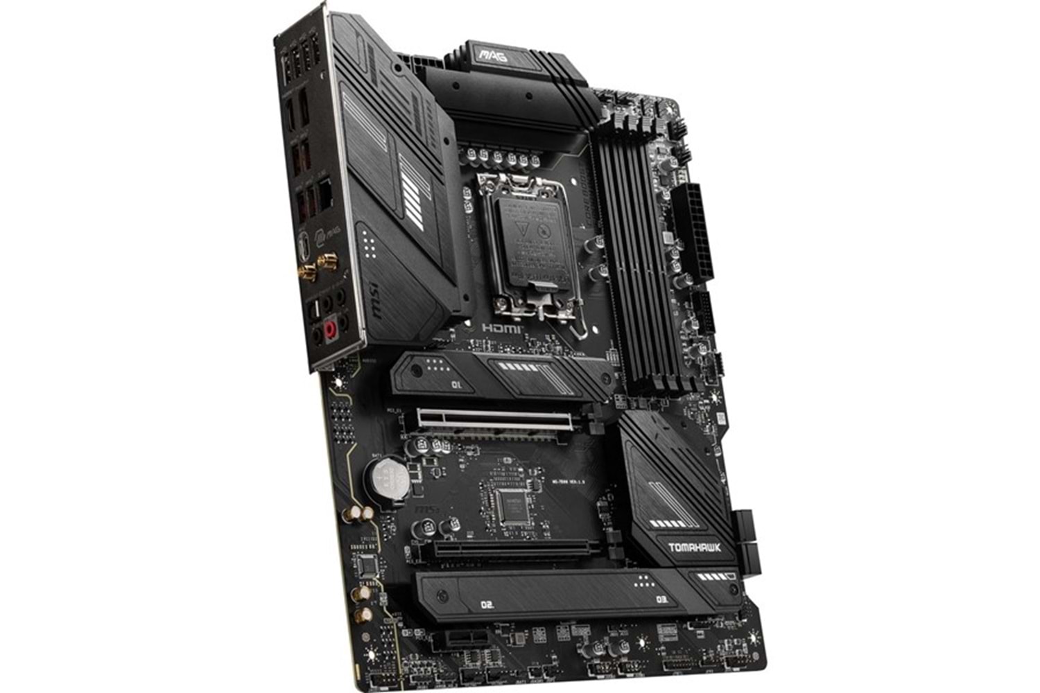 MSI MAG B760 TOMAHAWK WIFI DDR5 HDMI DP PCIe 16X v5.0 1700p ATX