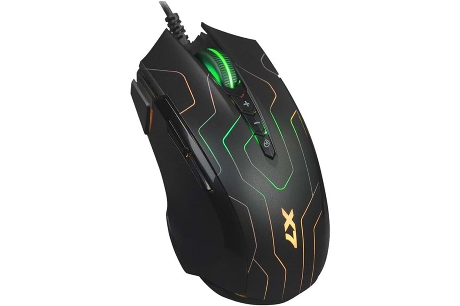 A4 TECH X89 USB 2400dpi Gaming Optic Siyah-Labirent Mouse