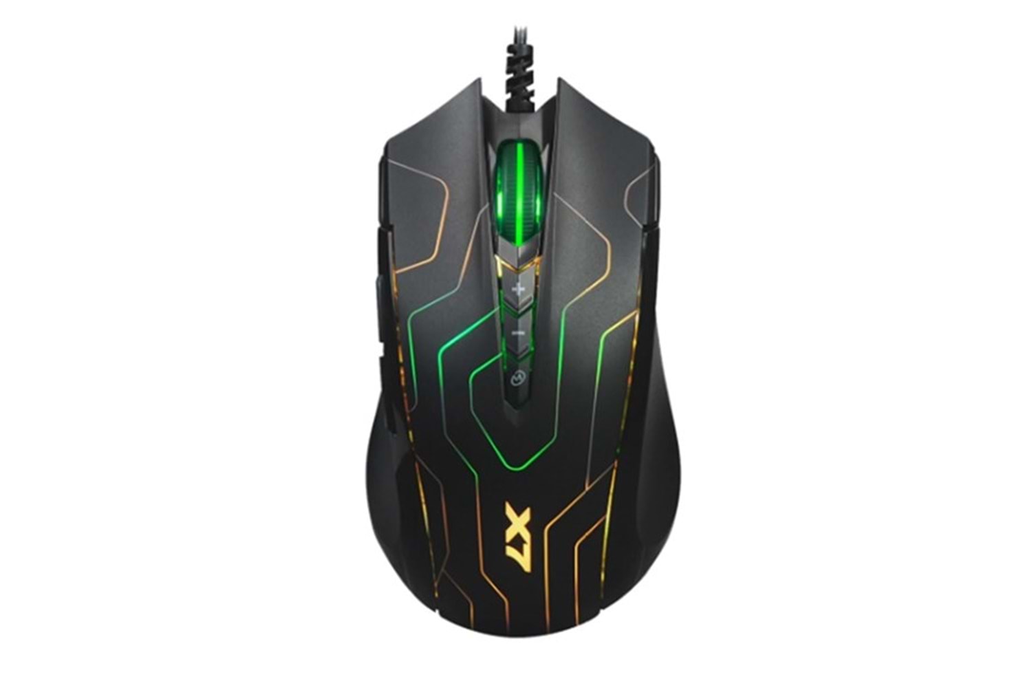 A4 TECH X89 USB 2400dpi Gaming Optic Siyah-Labirent Mouse