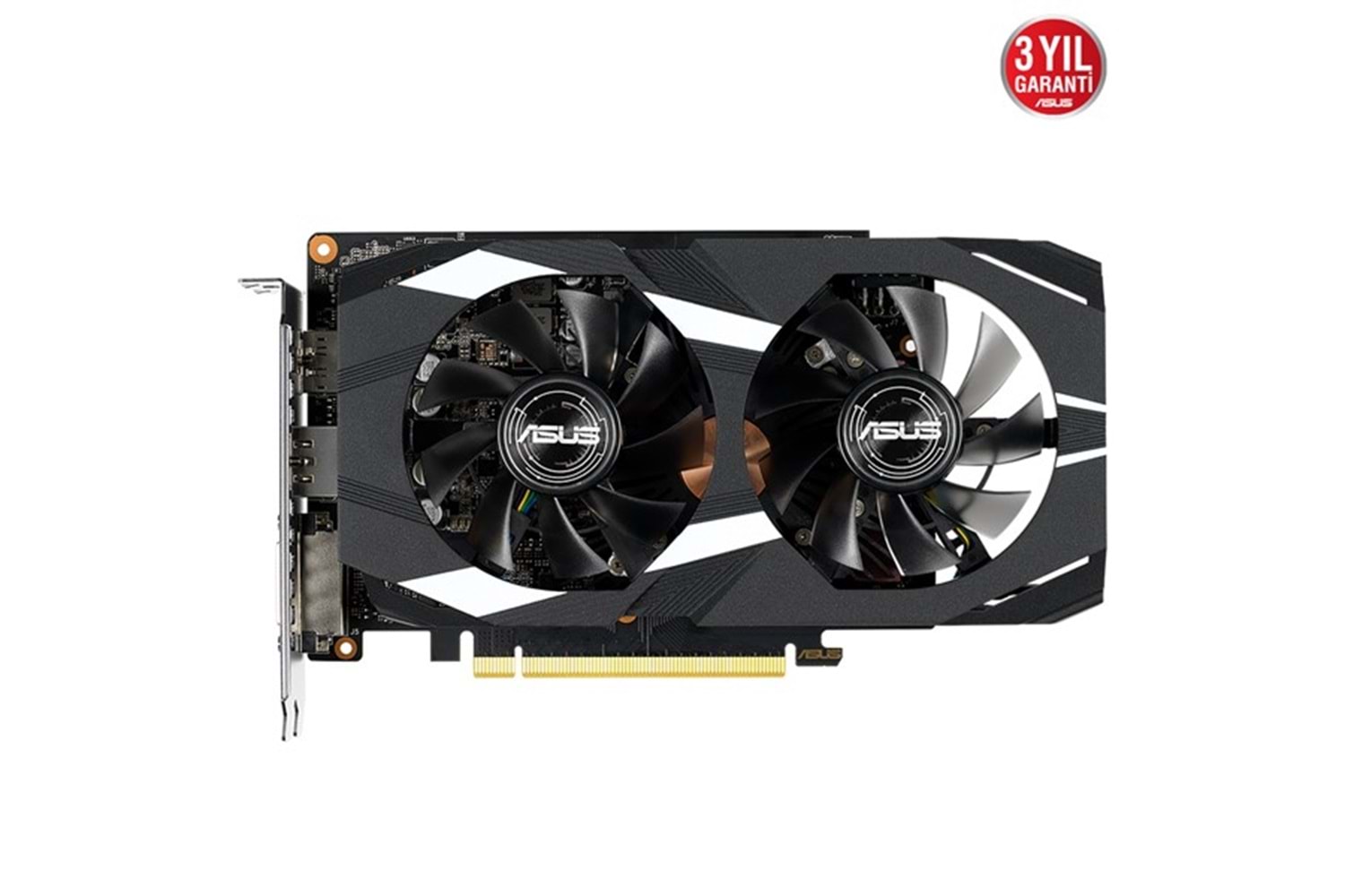 ASUS GTX1650 4GB DUAL GTX1650-O4GD6-P-V2 GDDR6 128bit HDMI DP PCIe 16X v3.0