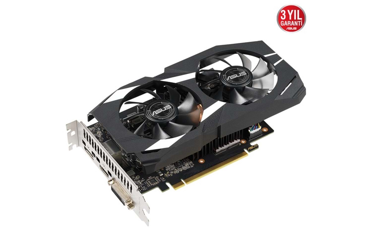 ASUS GTX1650 4GB DUAL GTX1650-O4GD6-P-V2 GDDR6 128bit HDMI DP PCIe 16X v3.0