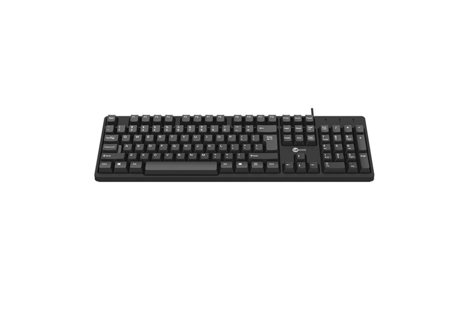 LENOVO LECOO KB101 USB Q Trk Siyah Standart Klavye