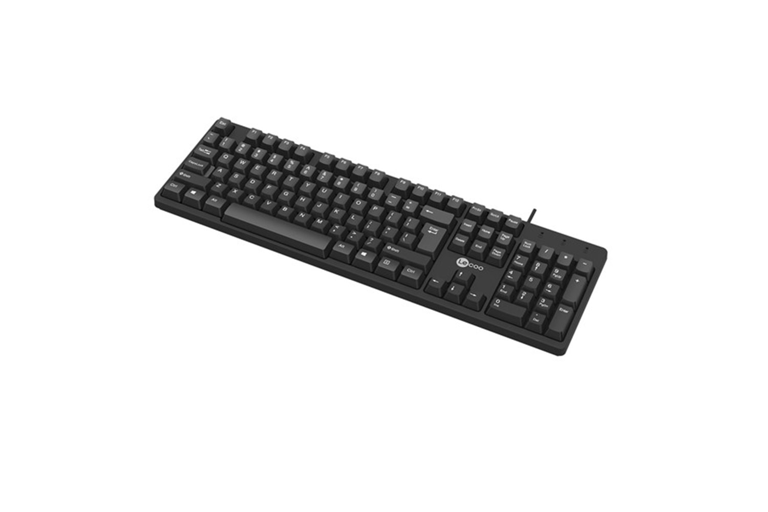 LENOVO LECOO KB101 USB Q Trk Siyah Standart Klavye