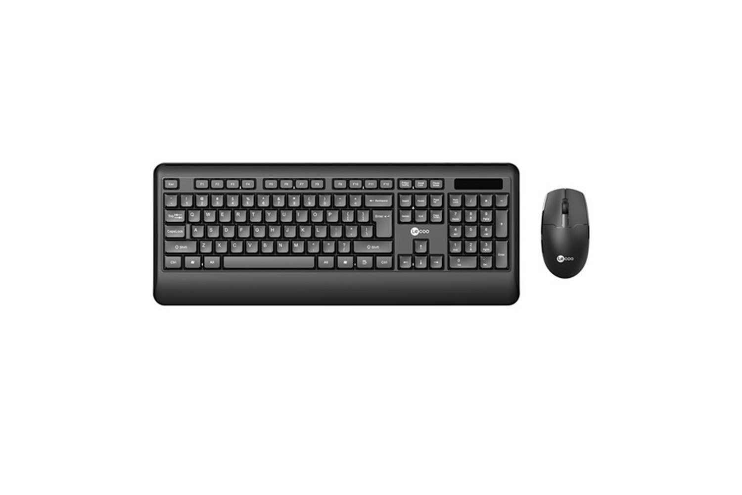 LENOVO LECOO KW202 Kablosuz Q Trk Optic Mouse Siyah Standart Klavye - Mouse Set