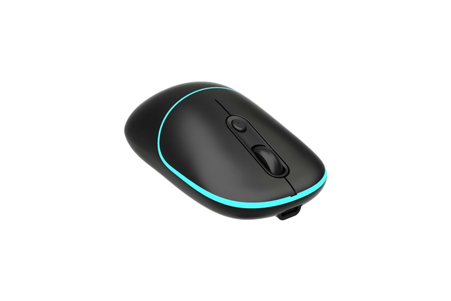 LENOVO LECOO WS210 Kablosuz + Bluetooth Sessiz Şarjlı 1600dpi Optic Siyah Mouse