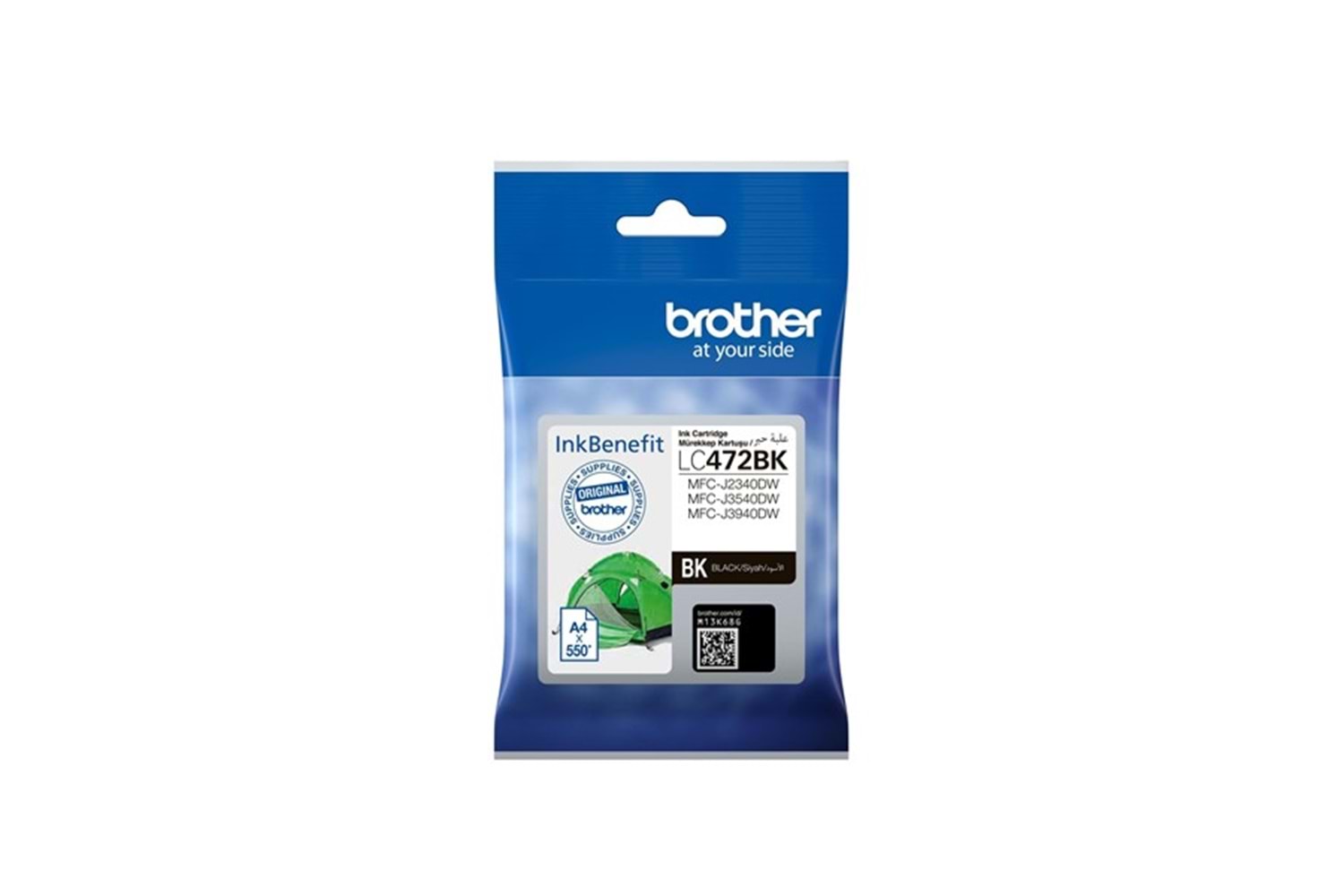 BROTHER LC472 BK Siyah Mürekkep Kartuş