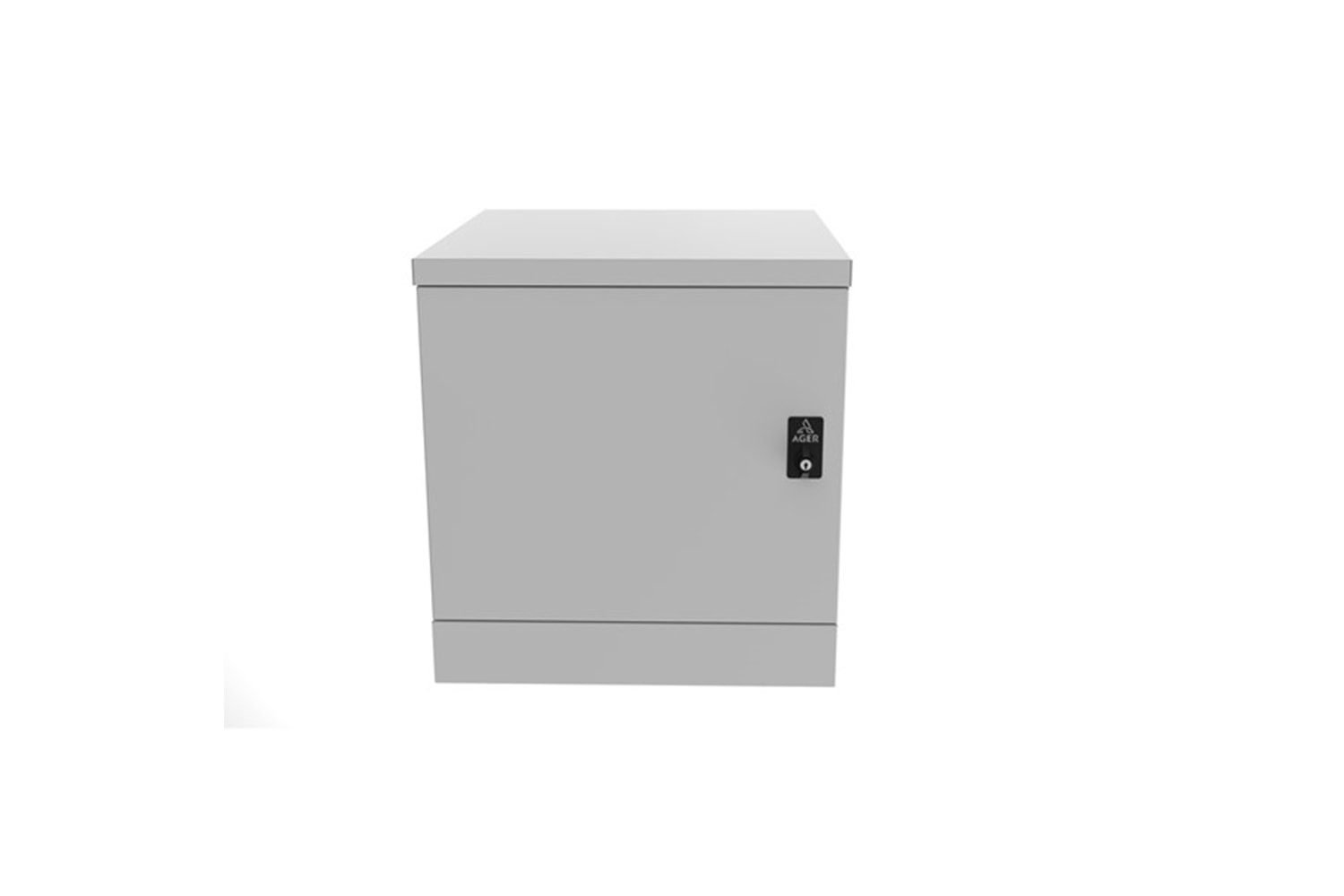 AGER 9U 600x600mm IP66 Dış Ortam Duvar Tipi Kabinet AG-OB09U6060B2-D-A-M1 Basic