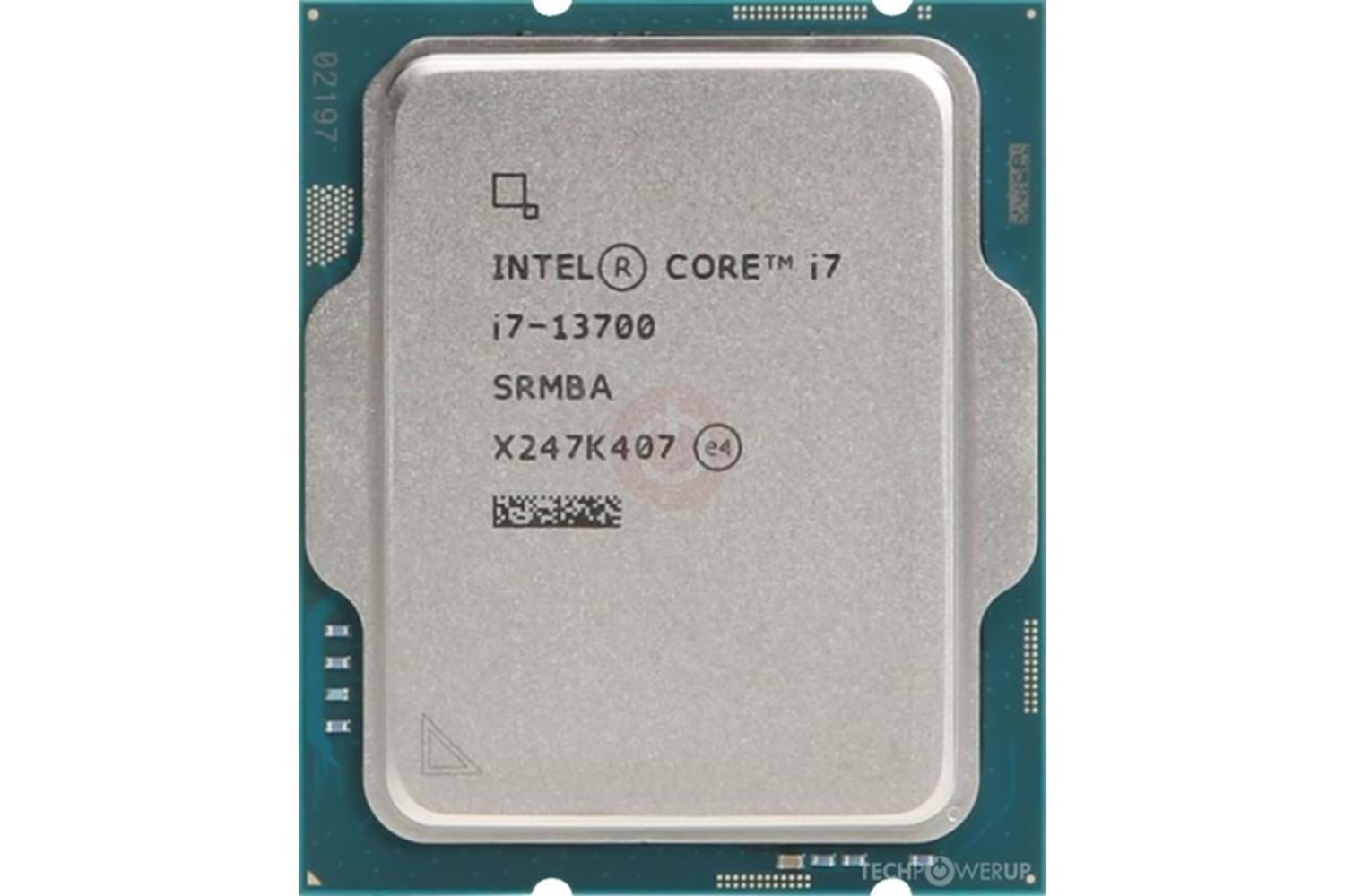 INTEL CORE i7 13700 54MB 16çekirdekli O/B UHD VGA 1700p 65w Kutusuz+Fansız