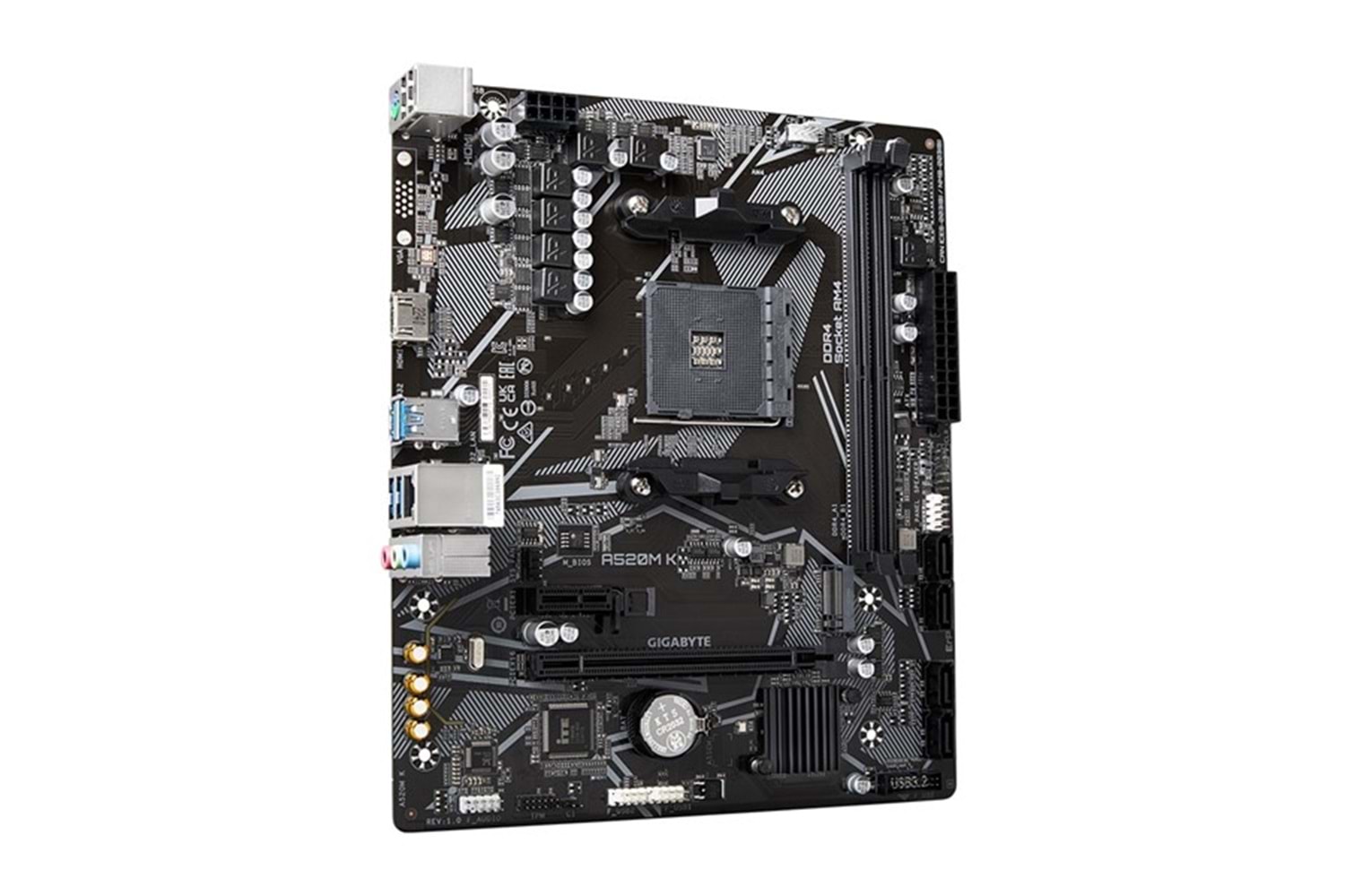 GIGABYTE A520M K v2 DDR4 HDMI PCIe 16X v3.0 AM4 mATX