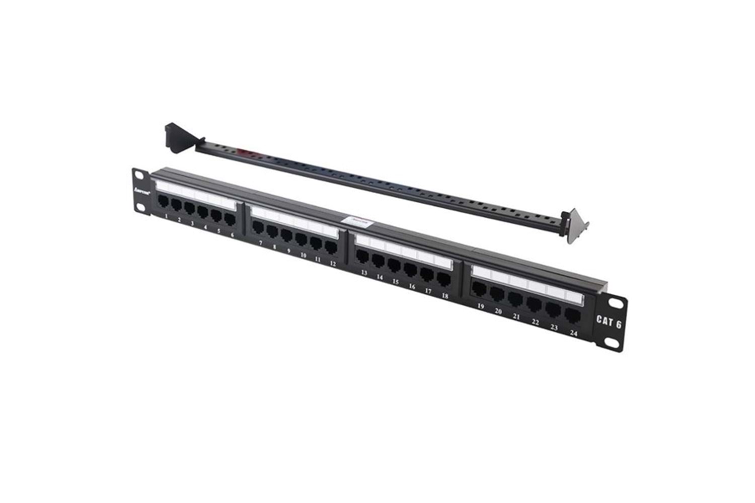 CODEGEN 1U 24port Cat6 Utp Patch Panel COD624