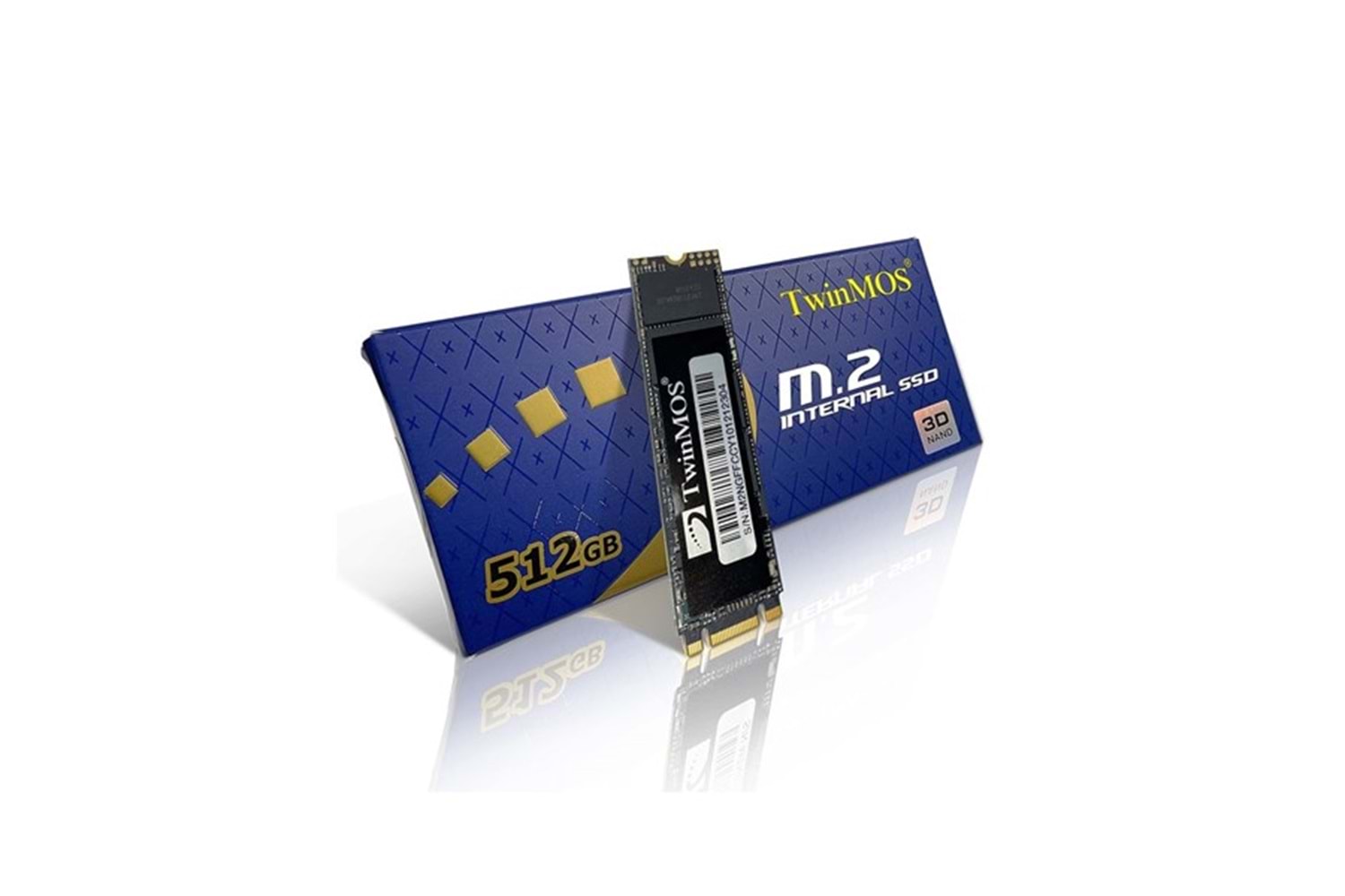 TWINMOS 512GB NGFFFGBM2280 580- 550MB/s M2 SATA-3 Disk