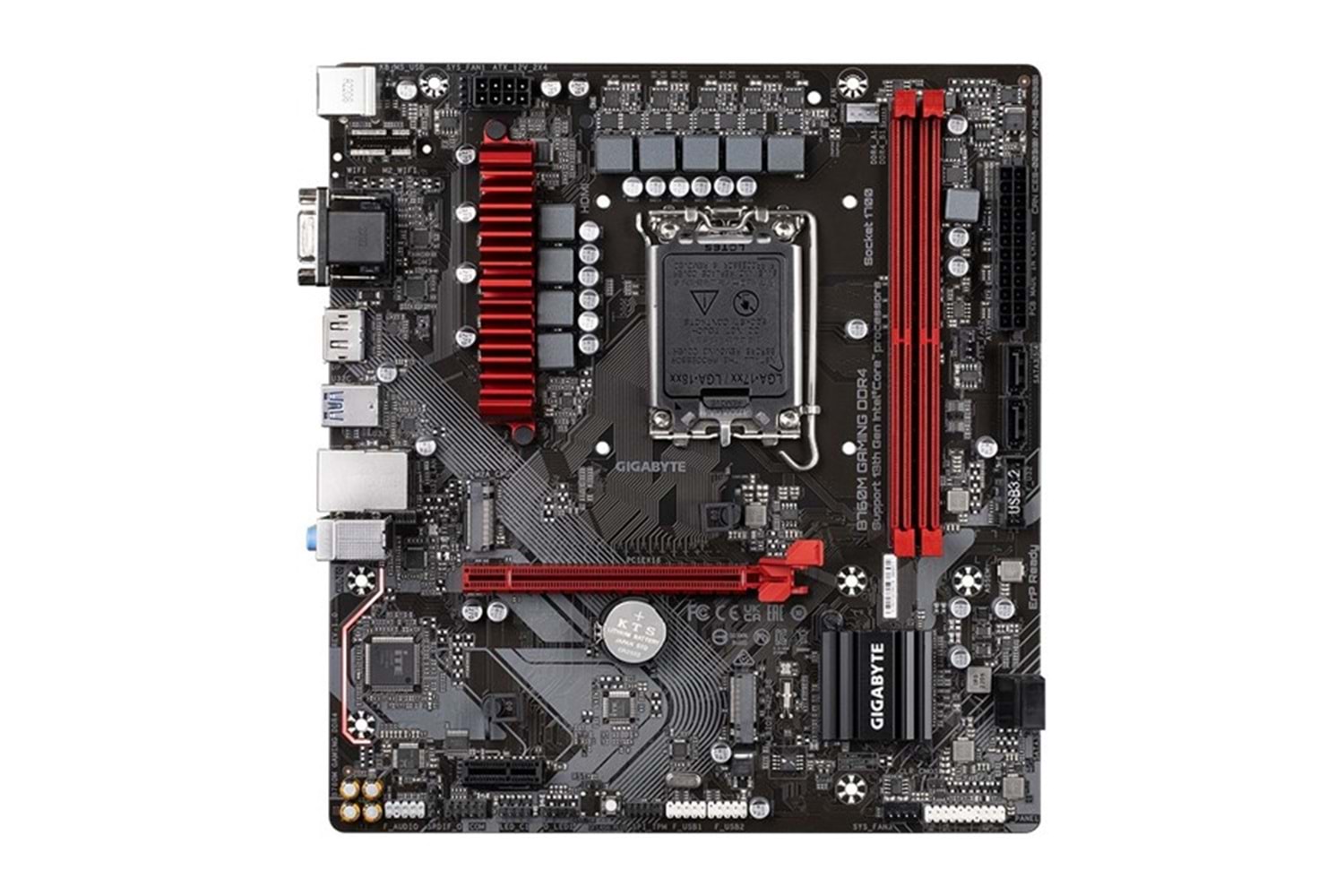GIGABYTE B760M GAMING DDR4 HDMI DP PCIe 16X v4.0 1700p mATX