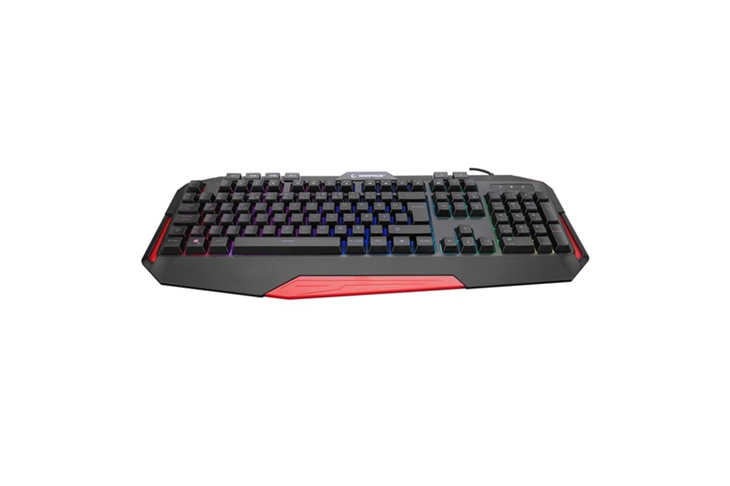 RAMPAGE KB-RX7 ALPOR PRO USB Q Trk RGB Siyah/Gri Gaming Klavye