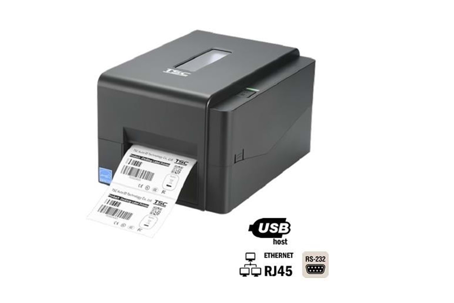 TSC 203dpi TE210 Termal,Direkt Termal USB,Seri,Ethernet Barkod Yazıcı