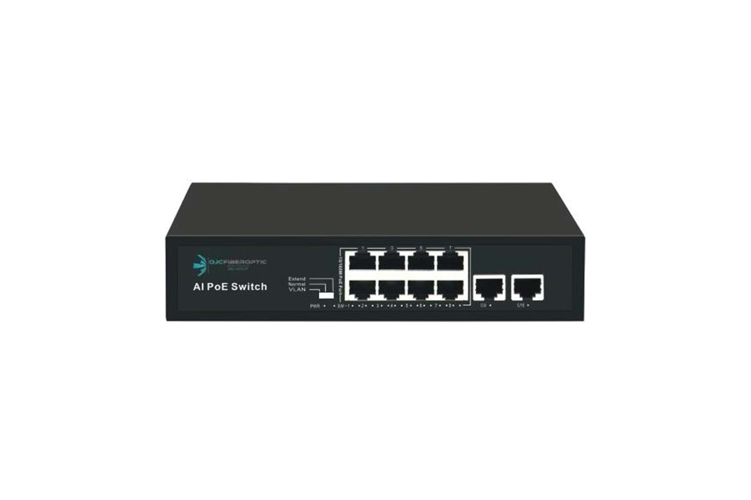 ODS 8port +2 UPLINK 96w FULL PoE 08ODS-8P2U 10/100 Yönetilemez Switch
