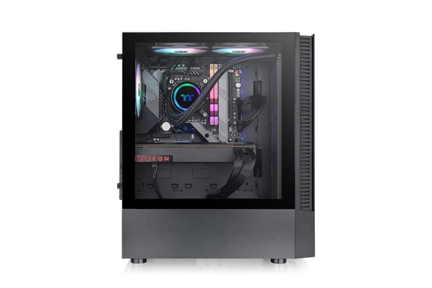 THERMALTAKE 650W 80+ CA-3X3-65M1WE-00 Gaming Mid-Tower PC Kasası
