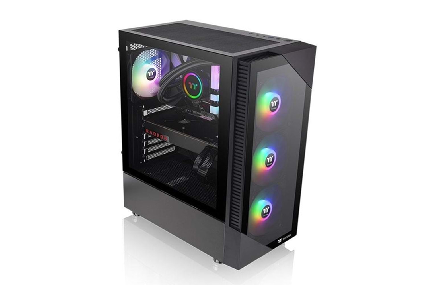 THERMALTAKE 650W 80+ CA-3X3-65M1WE-00 Gaming Mid-Tower PC Kasası