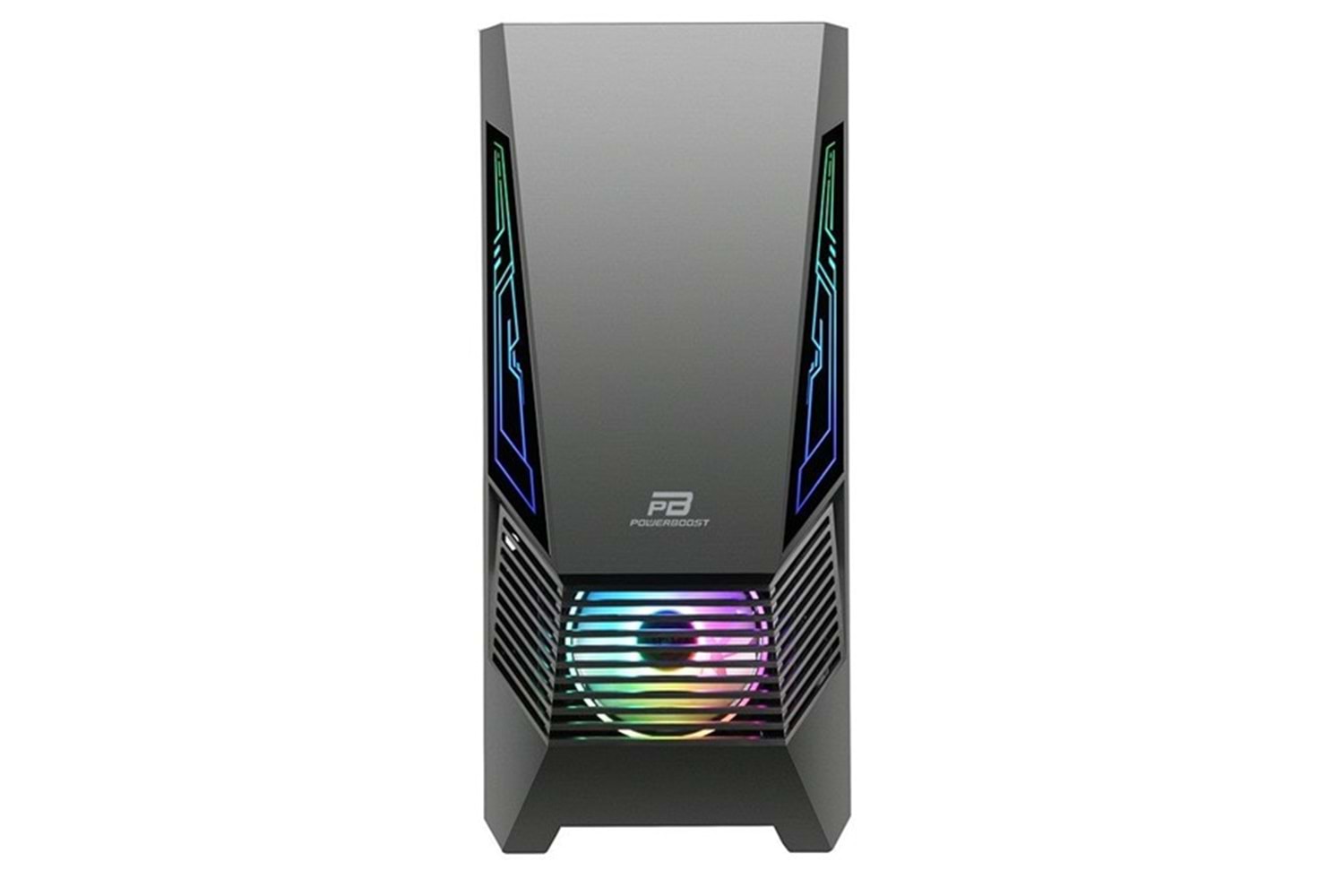 POWERBOOST VK-G2051S Gaming Mid-Tower PC Kasası
