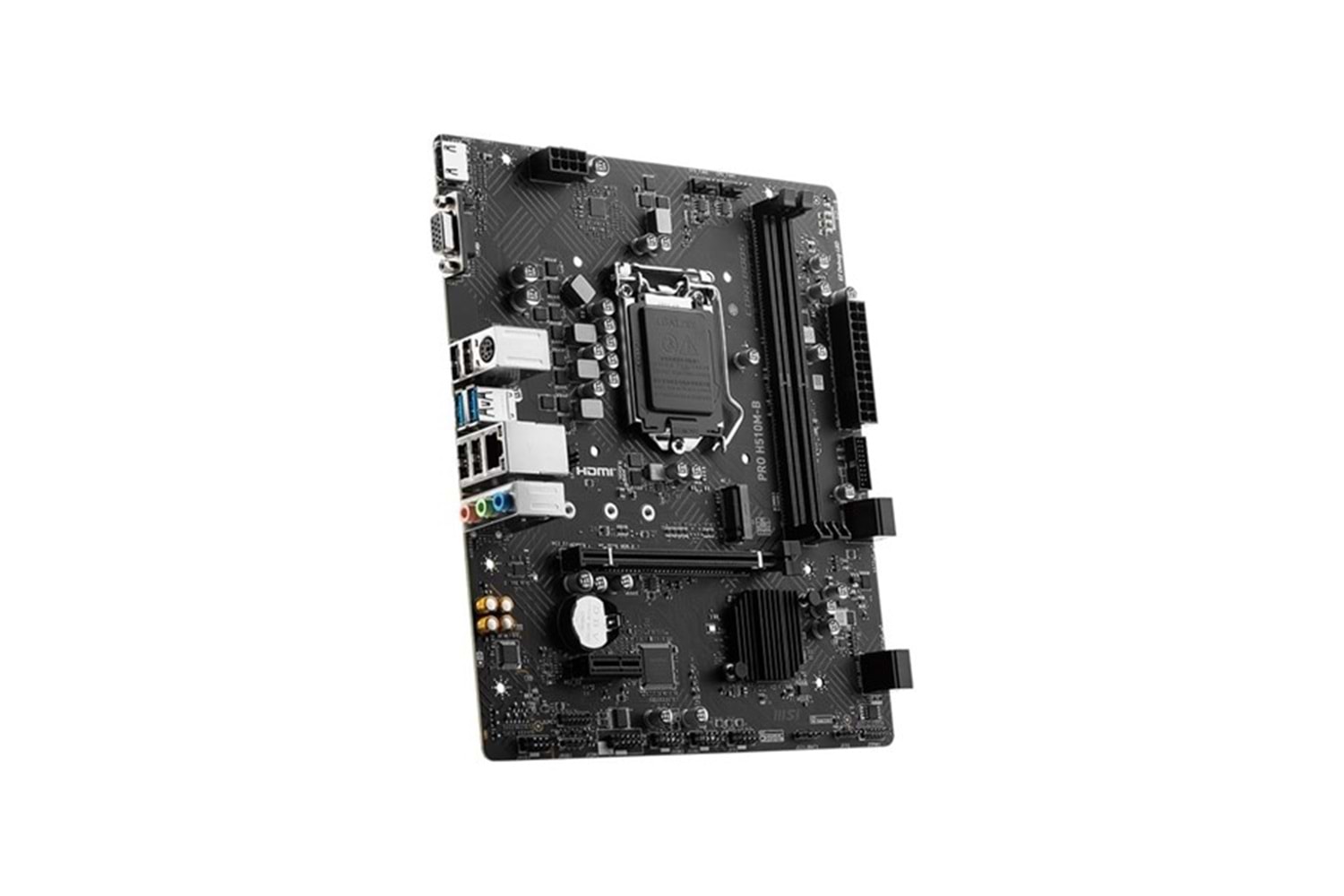 MSI PRO H510M-B (H410 yerine) DDR4 HDMI PCIe 16X v4.0 1200p