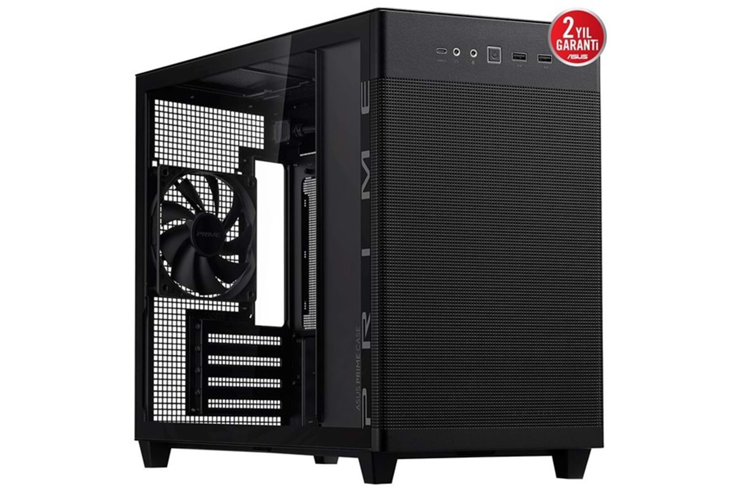 ASUS PRIME AP201 CAM Gaming Mid-Tower PC Kasası