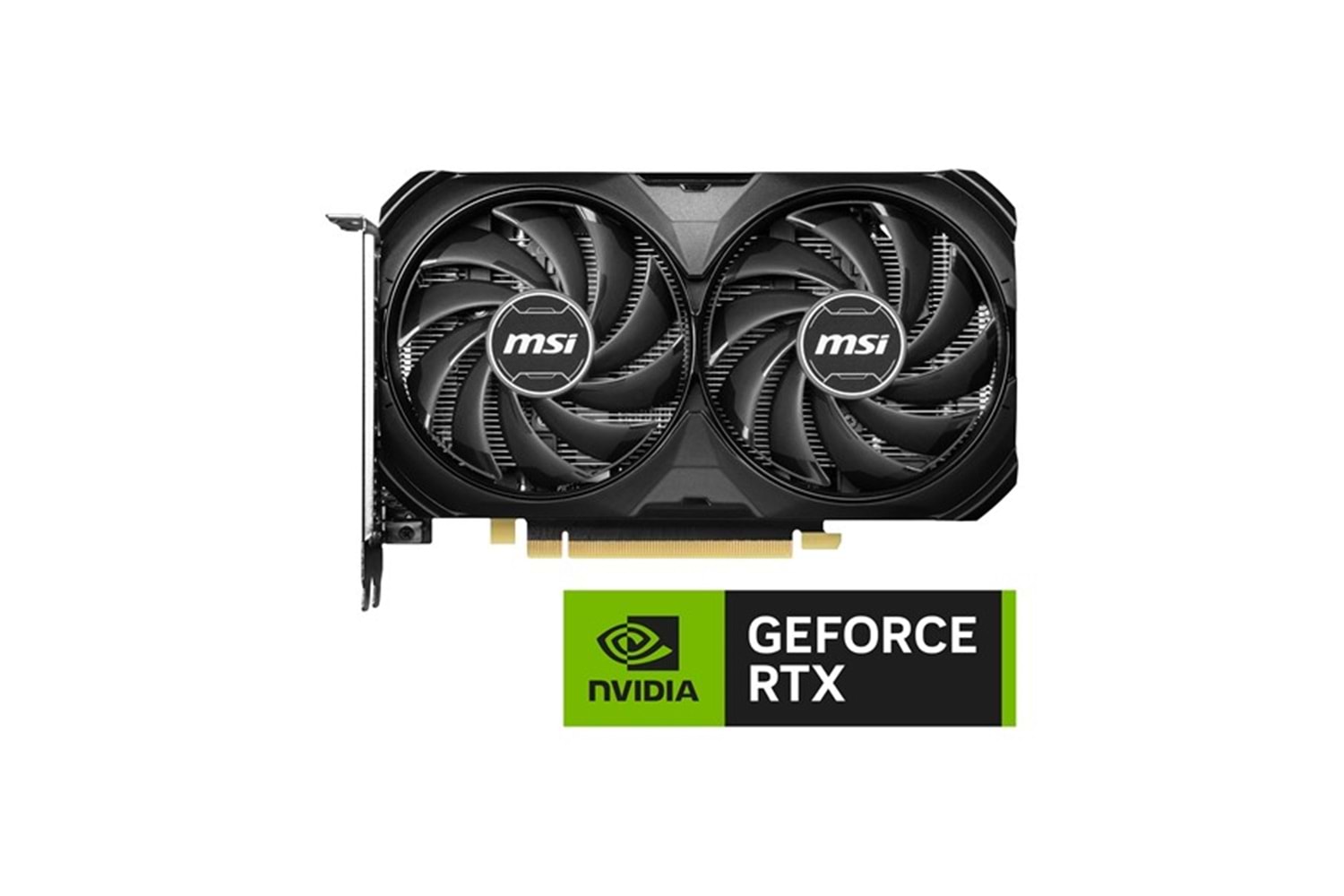 MSI RTX4060TI 8GB VENTUS 2X OC GDDR6 128bit HDMI DP PCIe 16X v4.0