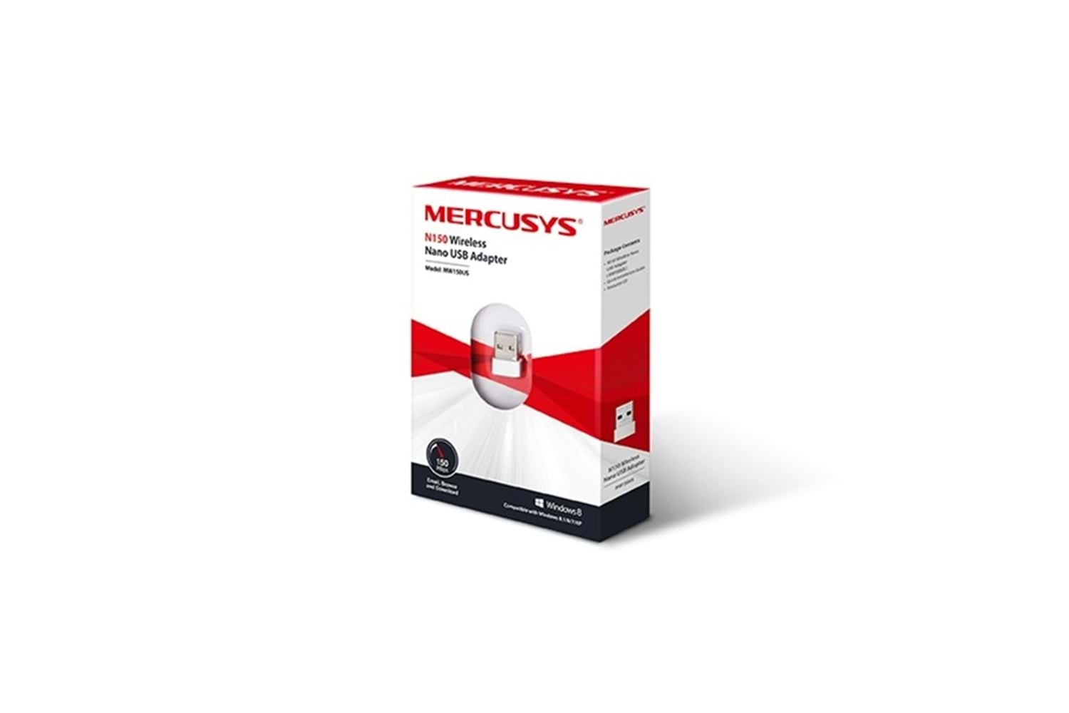 MERCUSYS MW150US N150 2.4ghz USB 2,0 Kablosuz Adaptör