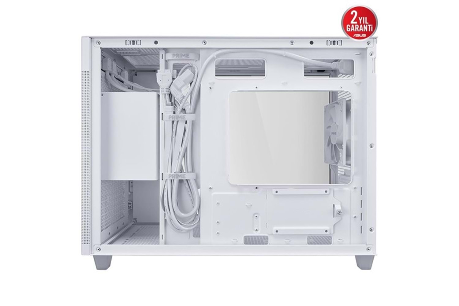 ASUS PRIME AP201 Gaming Mid-Tower PC Kasası Beyaz