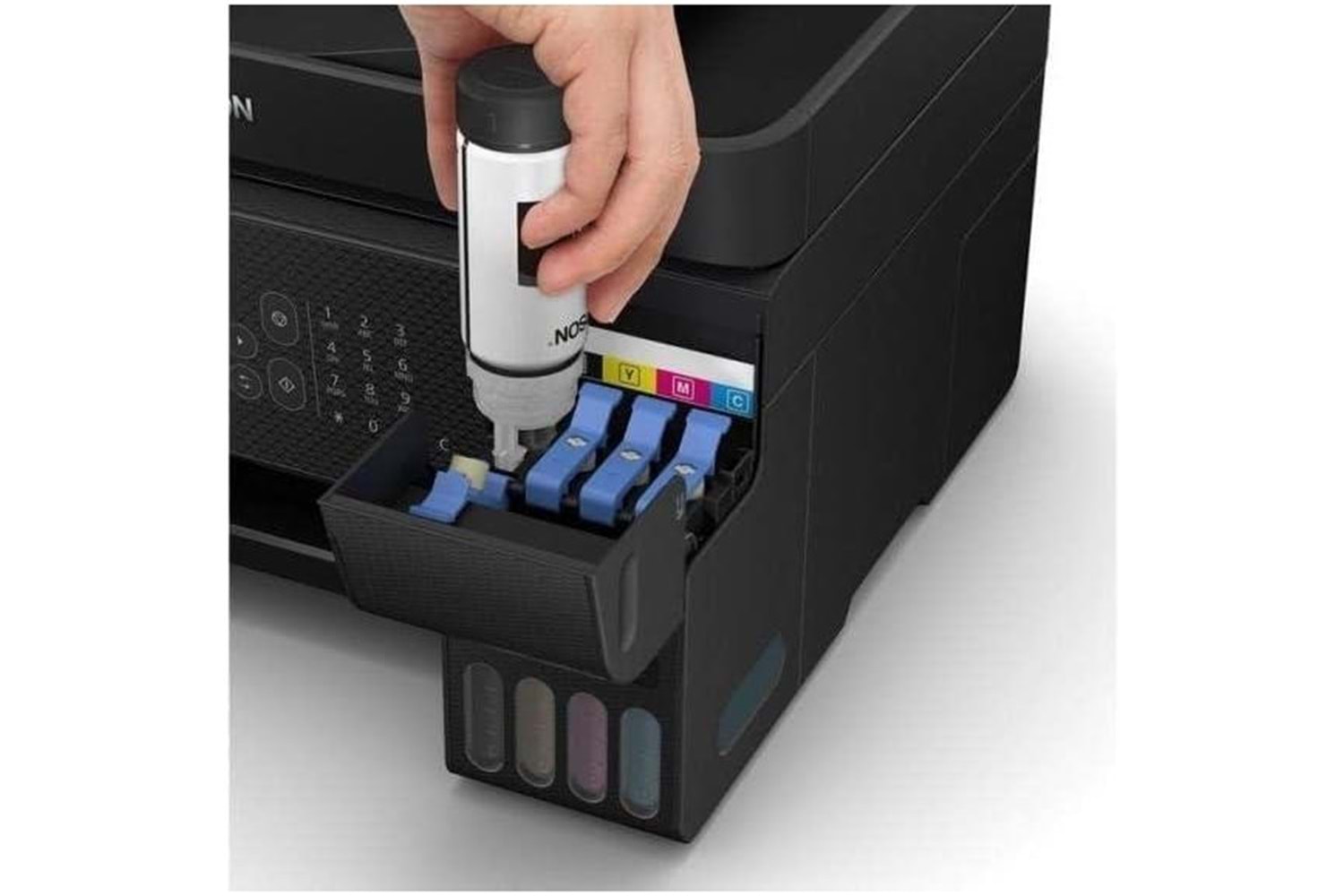 EPSON A4 Renkli L5290 Çok Fonksiyonlu Tanklı Yazıcı Fax USB 2.0,Ethernet,Kablosuz