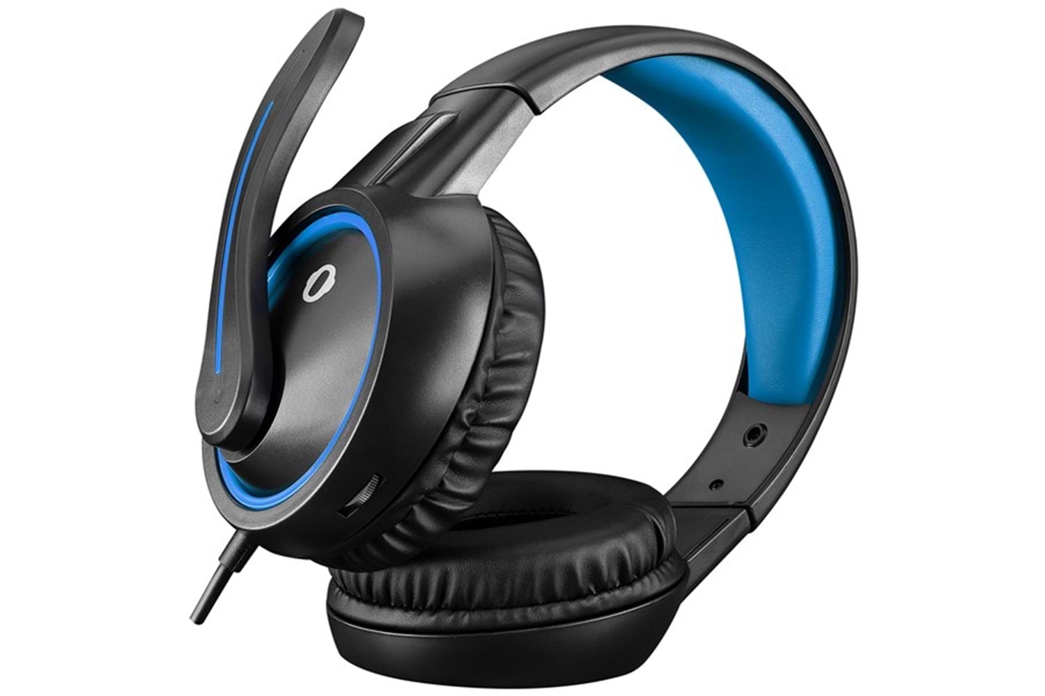 SNOPY ERGO 3.5mm Siyah/Mavi Gaming Mikrofonlu Kulaklık SN-GX1