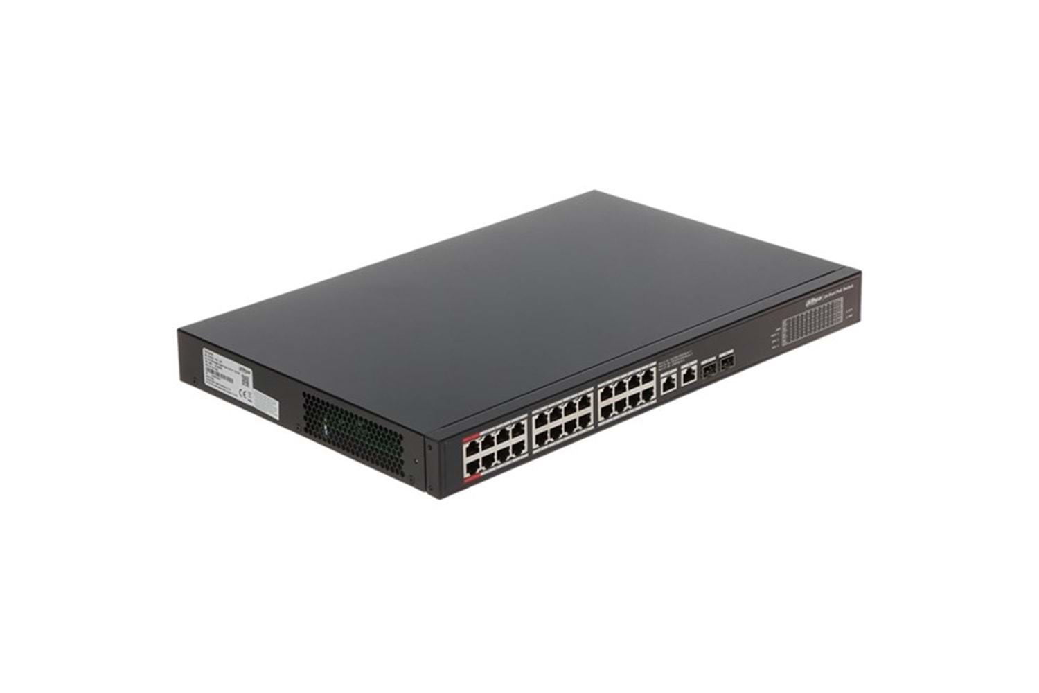 DAHUA 24port 360w FULL PoE PFS3228-24GT-360-V2 GIGABIT 2X SFP Yönetilemez Switch