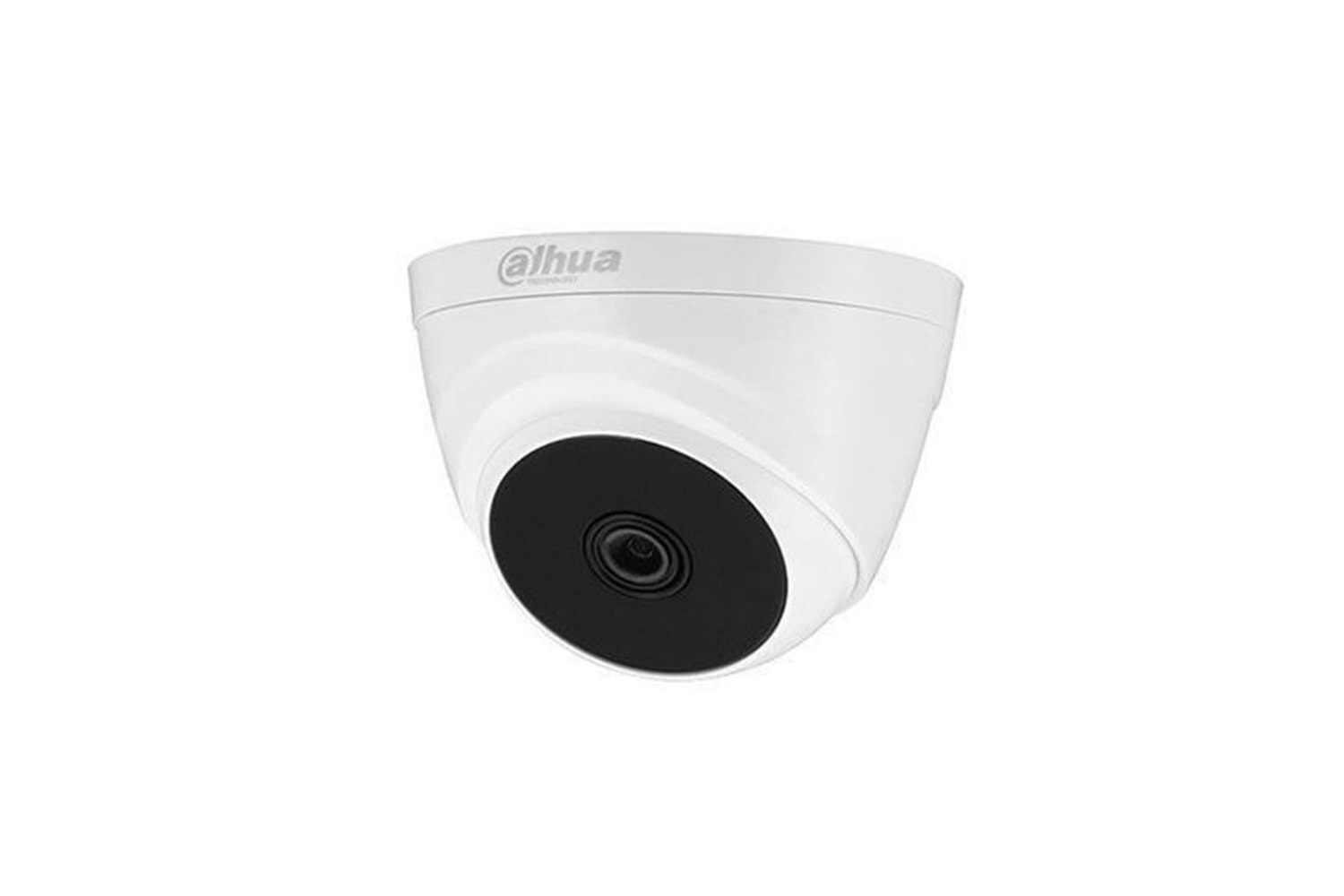 DAHUA 2MP 2.8MM HAC-T1A21P-0280B-DIP 20metre IR Dome Kamera Dahili Mikrofonlu