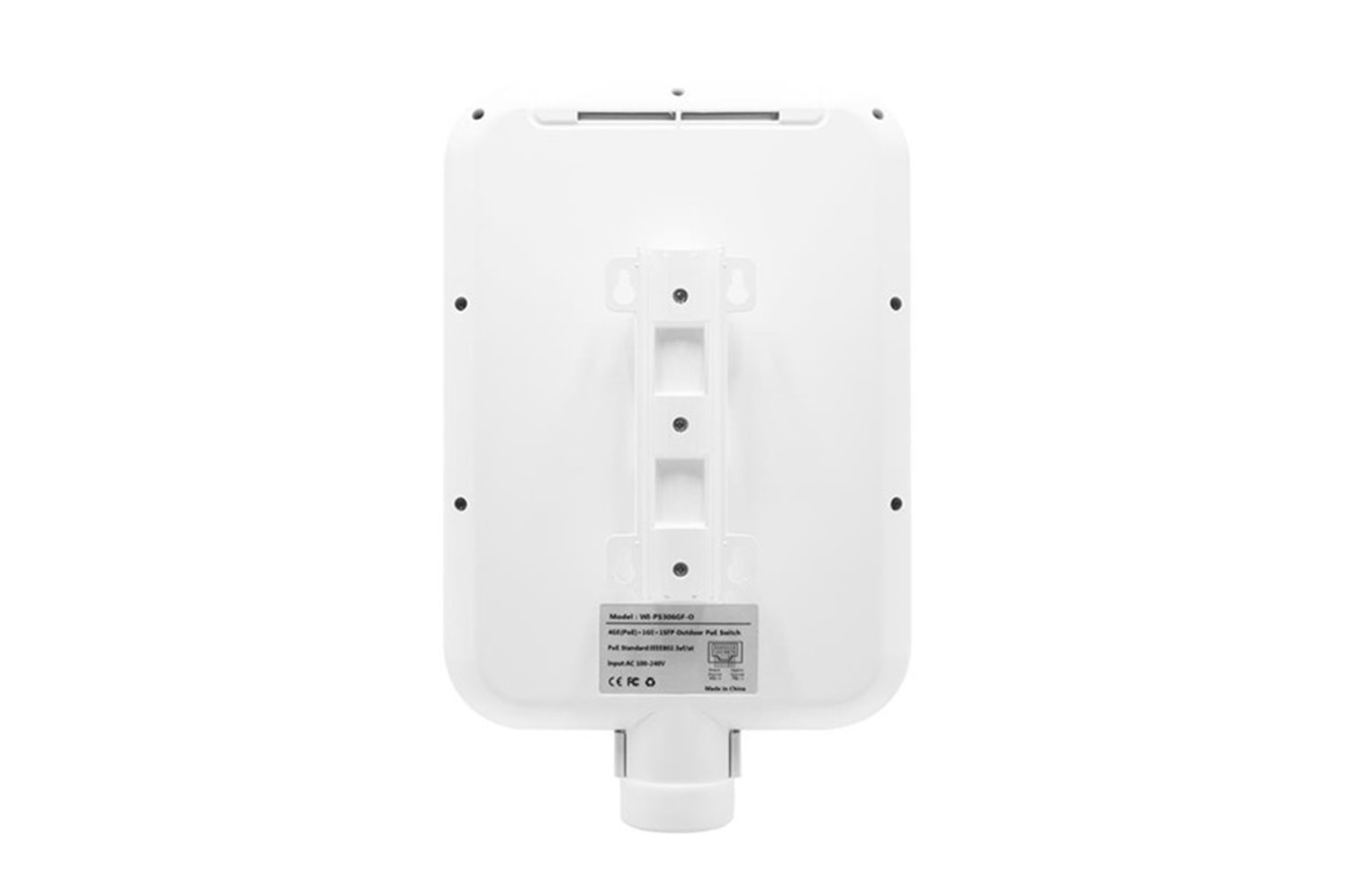 WI-TEK 4port 65w FULL PoE WI-PS306GF-O 4GE GIGABIT 1X SFP Yönetilemez Switch Harici