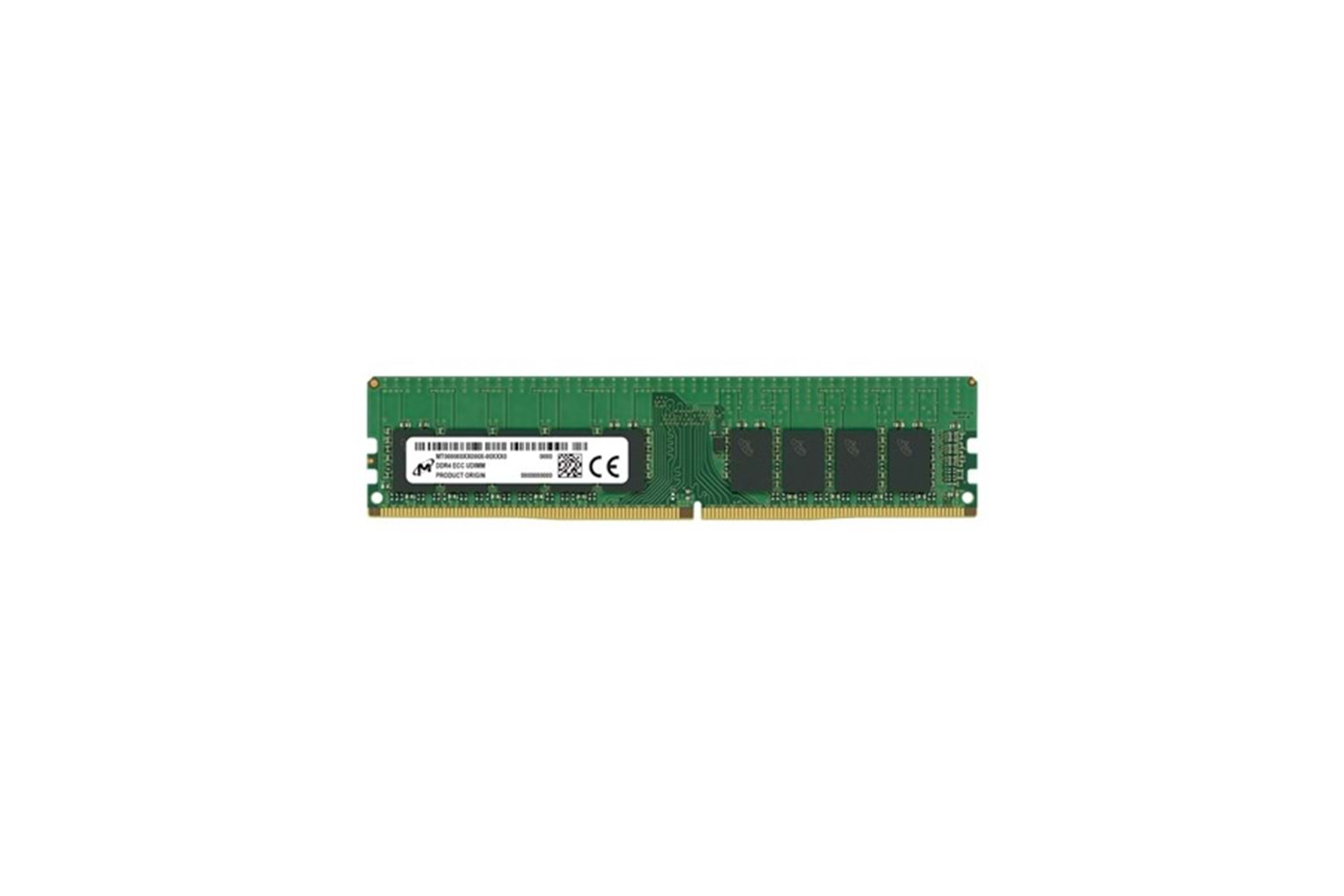 MICRON DDR4 ECC UDIMM 16GB 3200MHz MTA9ASF2G72AZ-3G2R 1Rx8 Sunucu Ram