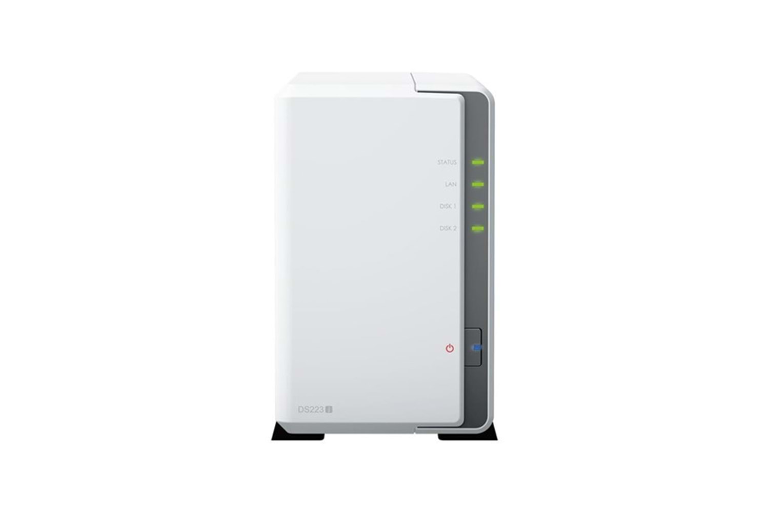 SYNOLOGY DS223J REALTEK QC 1 GB RAM- 2-diskli Nas Server (Disksiz)