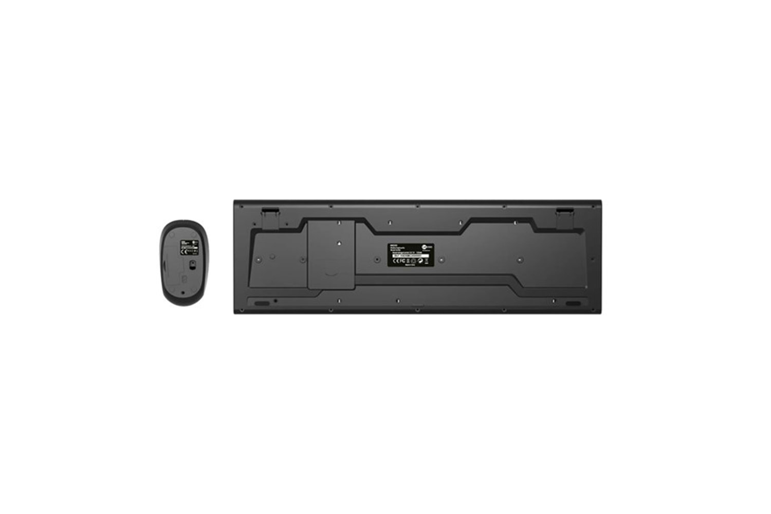 LENOVO LECOO KW200 Kablosuz Q Trk Optic Mouse Siyah Standart Klavye - Mouse Set