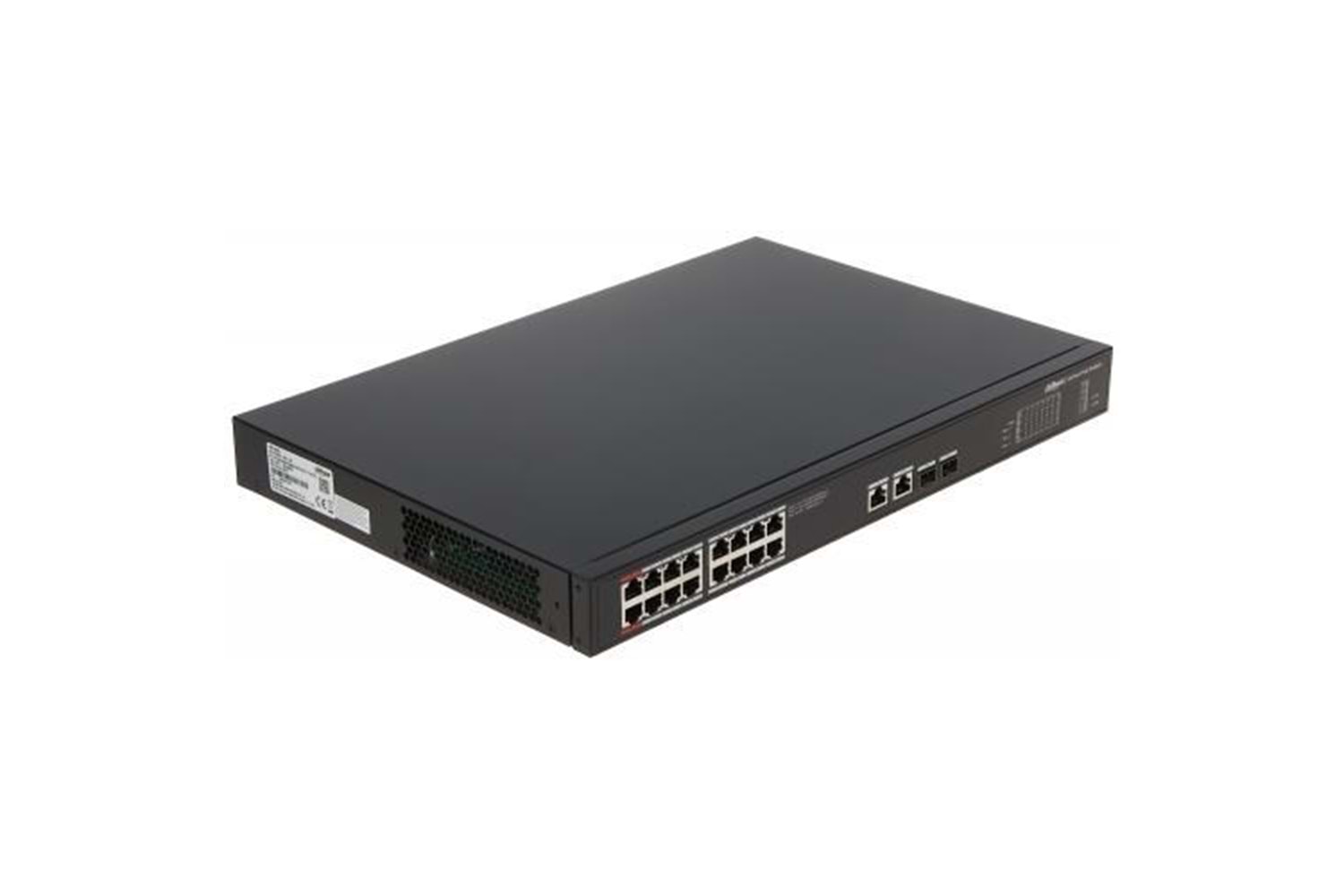 DAHUA 16port 240w FULL PoE PFS3220-16GT-240-V2 GIGABIT 2GE Uplink-2xSFP Switch