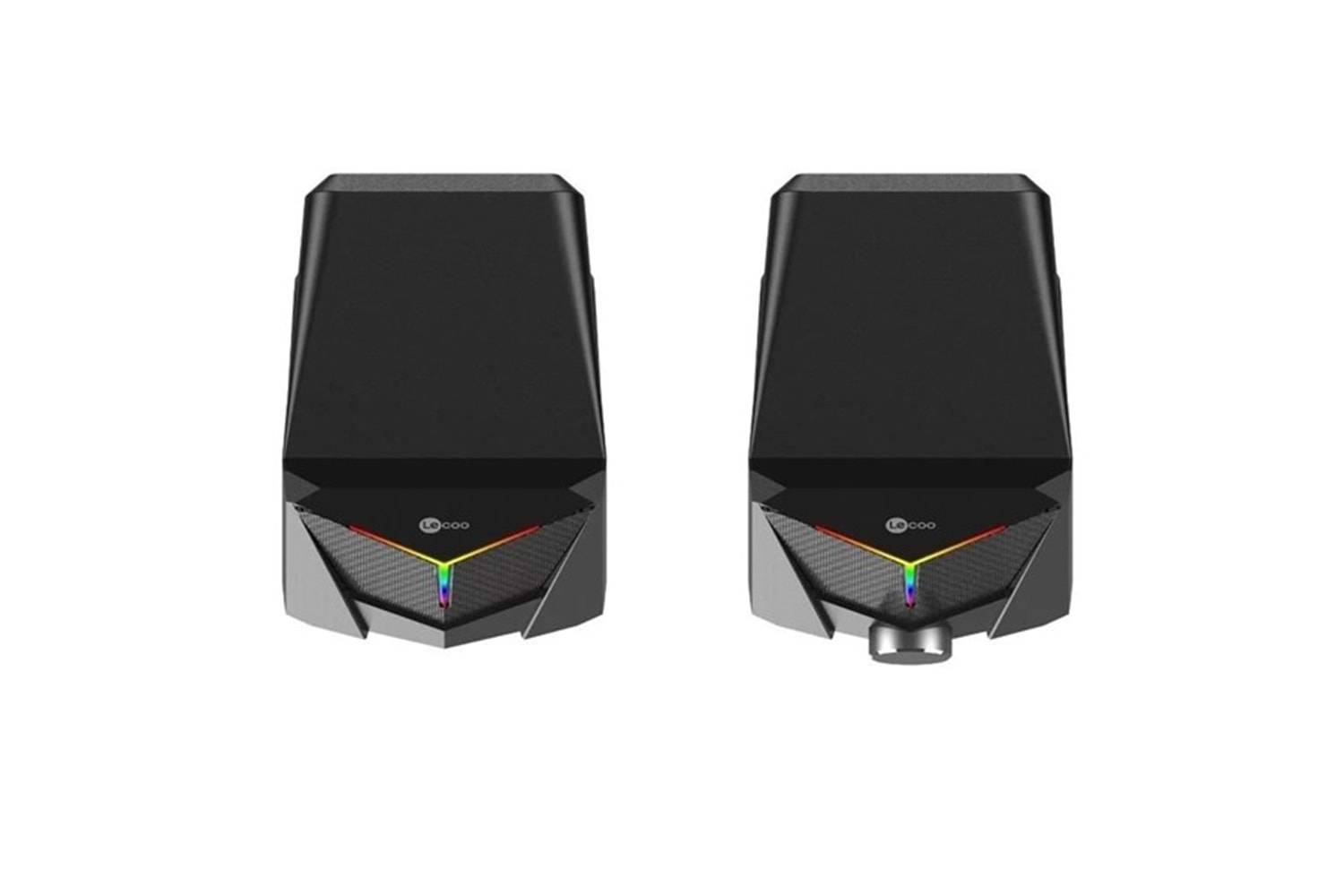LENOVO LECOO DS104 1+1 Siyah 6w RMS Hoparlör RGB Ledli