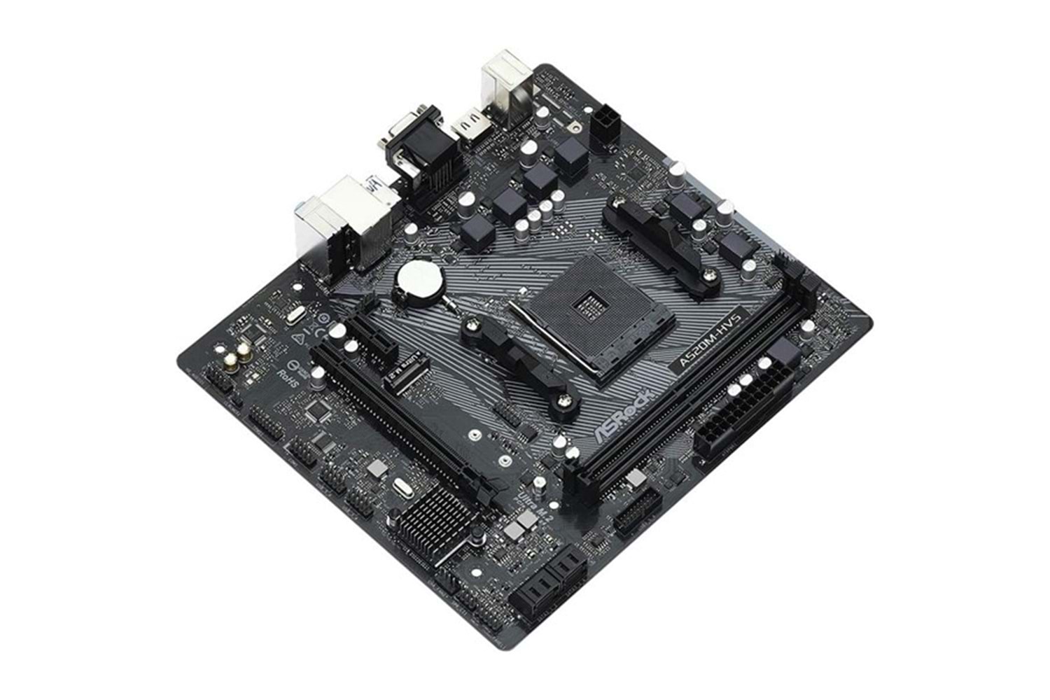 ASROCK A520M-HVS DDR4 HDMI PCIe 16X v4.0 AM4 mATX